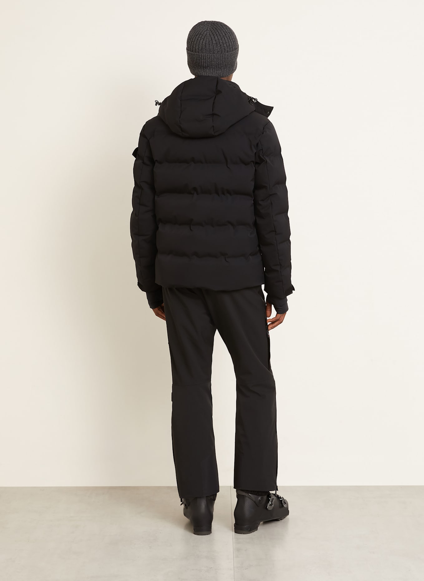 MONCLER GRENOBLE Daunen-Skijacke MONTGETECH: SCHWARZ
