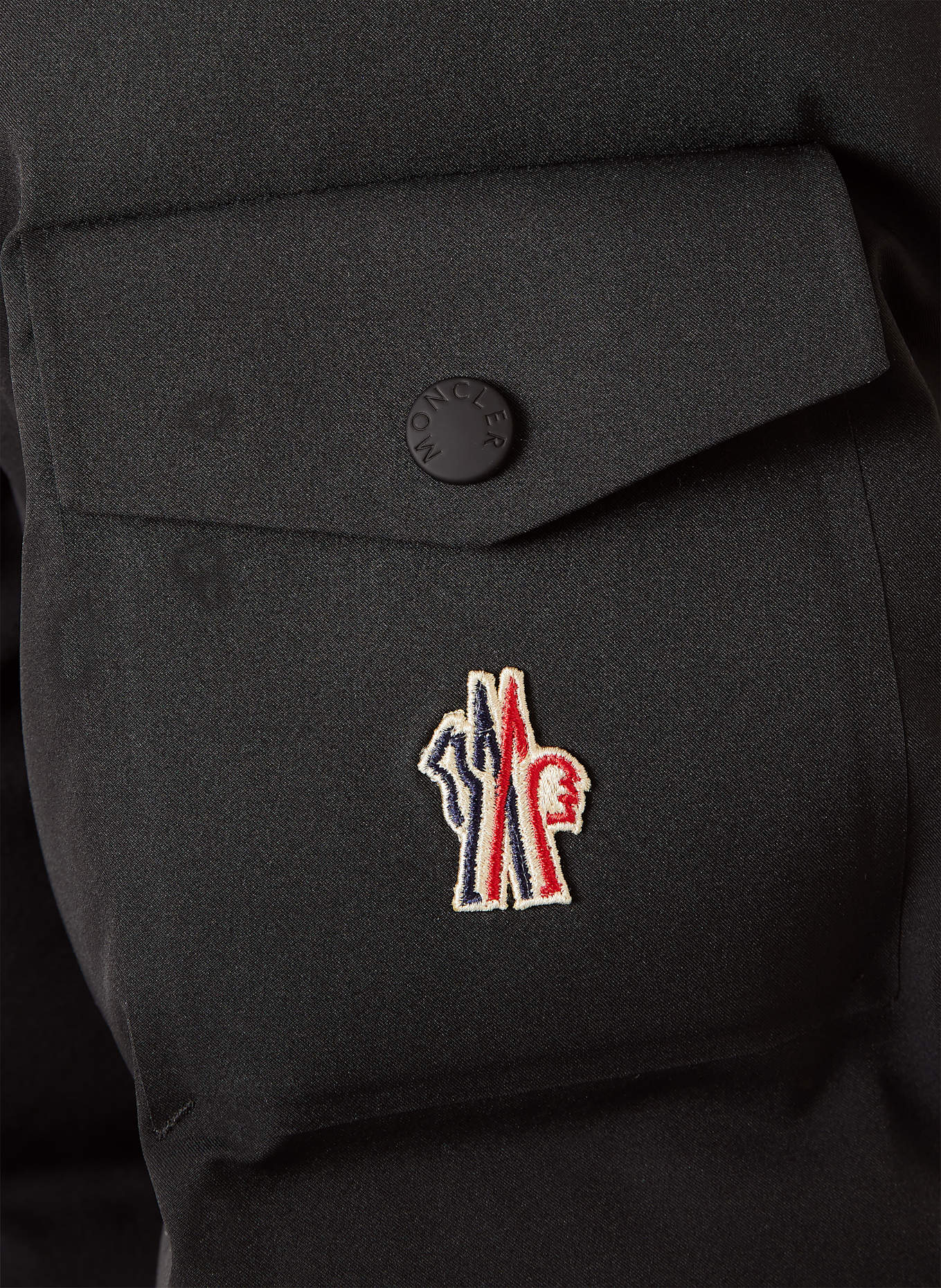 MONCLER GRENOBLE Daunen-Skijacke MONTGETECH: SCHWARZ