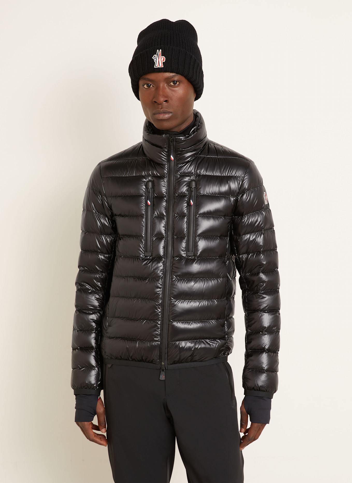 MONCLER GRENOBLE Daunenjacke: SCHWARZ