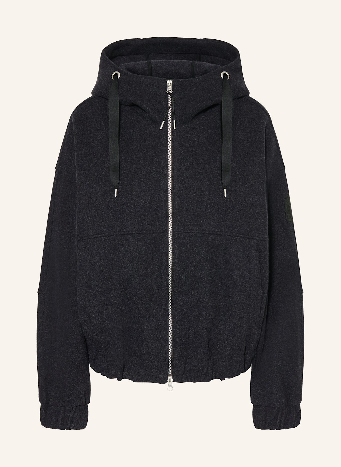 PARAJUMPERS Fleecejacke ILLEAN: SCHWARZ