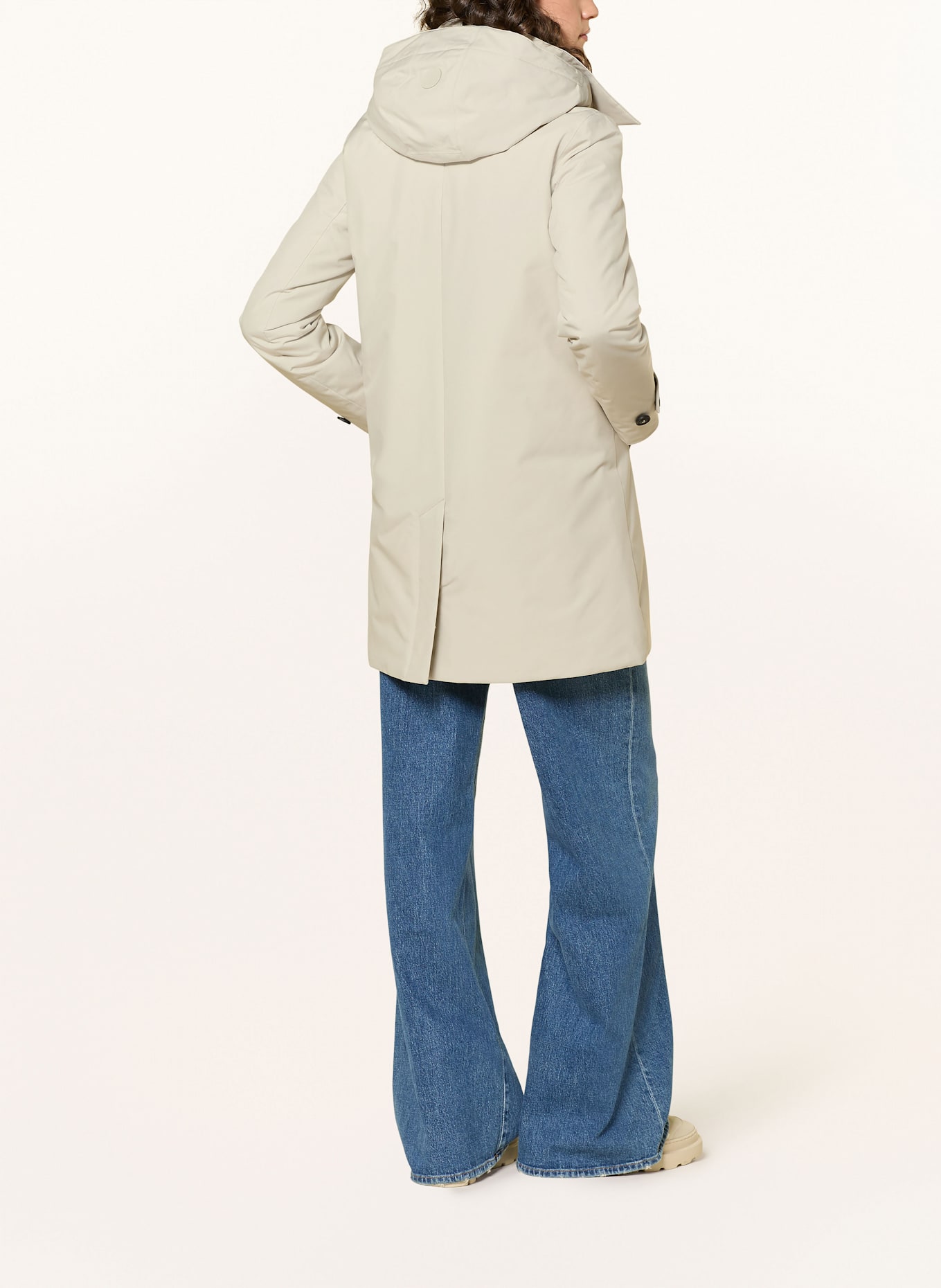 SAVE THE DUCK Parka EMBIE mit abnehmbarer Kapuze: CREME