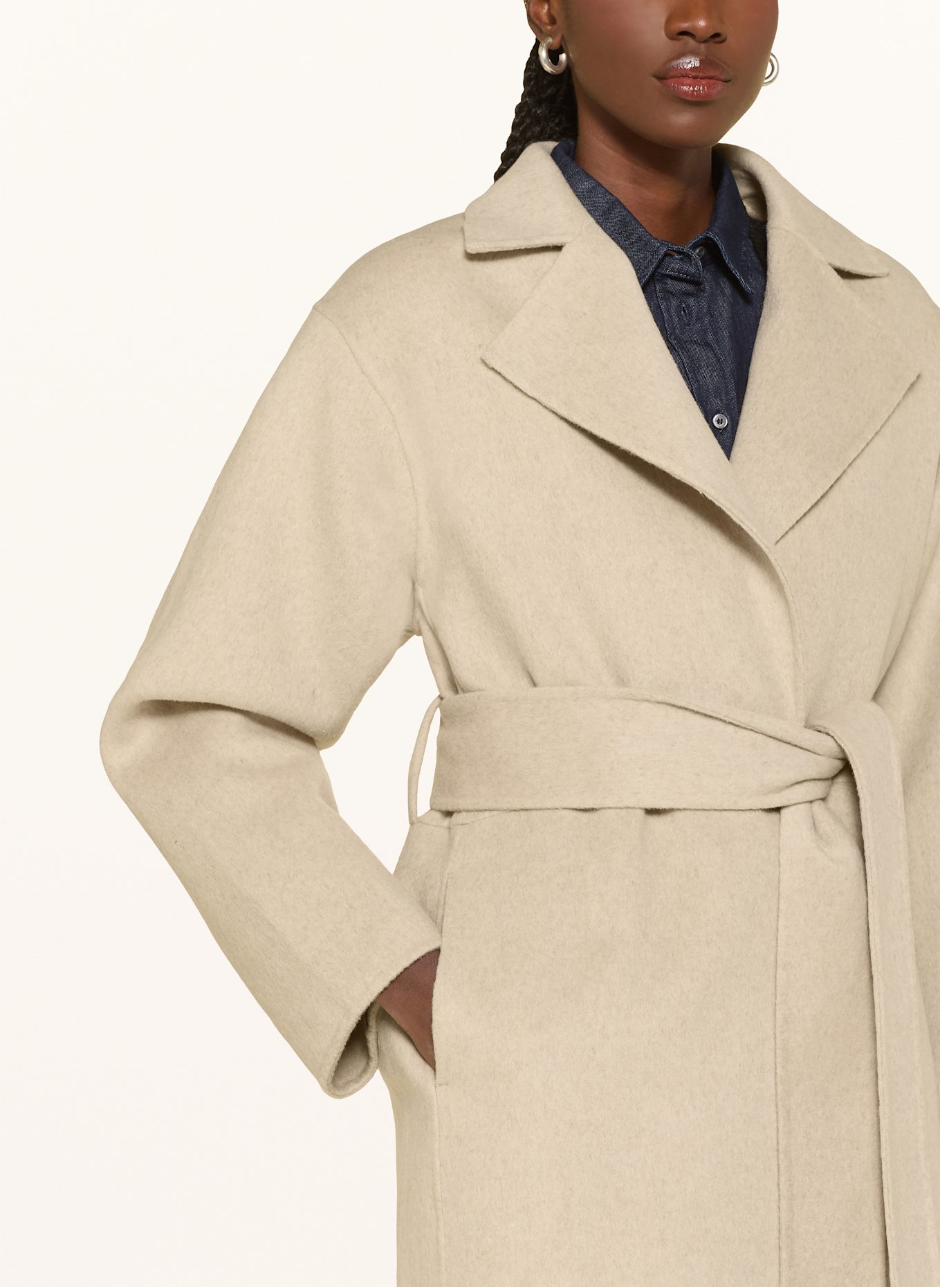 InWear Mantel YILLAIW: CREME