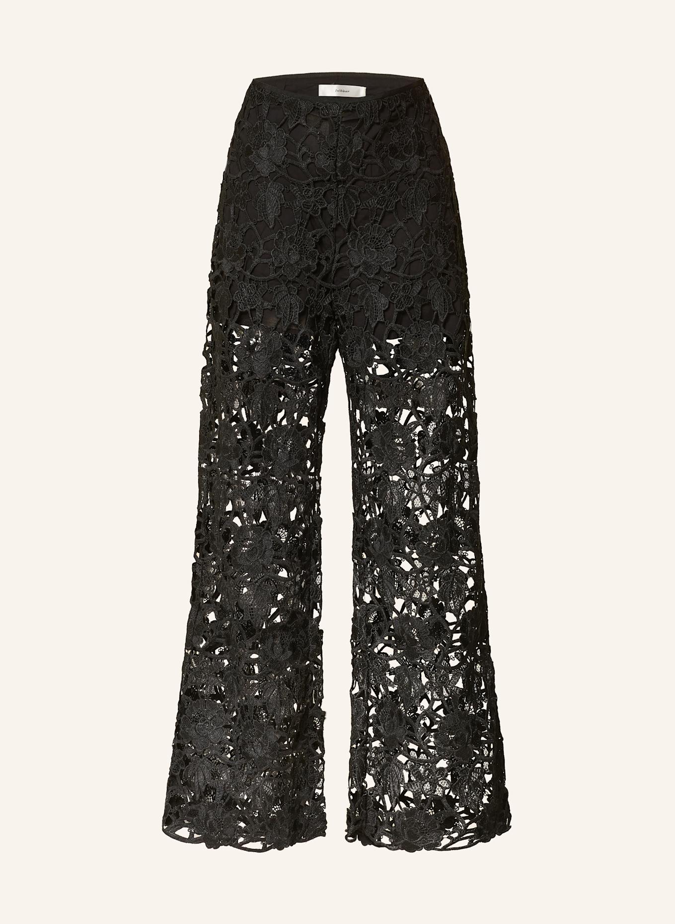 InWear Marlenehose KYOTOIW aus Spitze: SCHWARZ