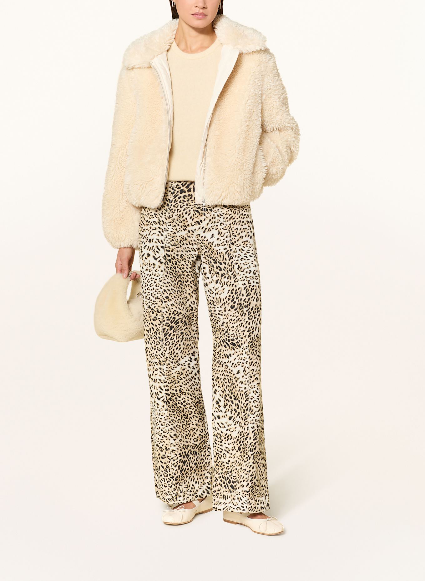 Levi's® Teddyfell-Jacke ELLE: ECRU