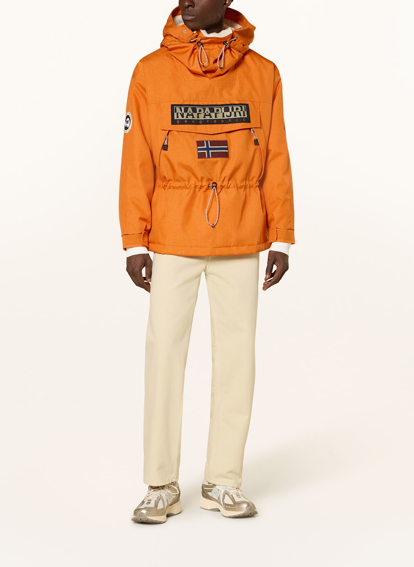 NAPAPIJRI Schlupfjacke SKIDOO: ORANGE