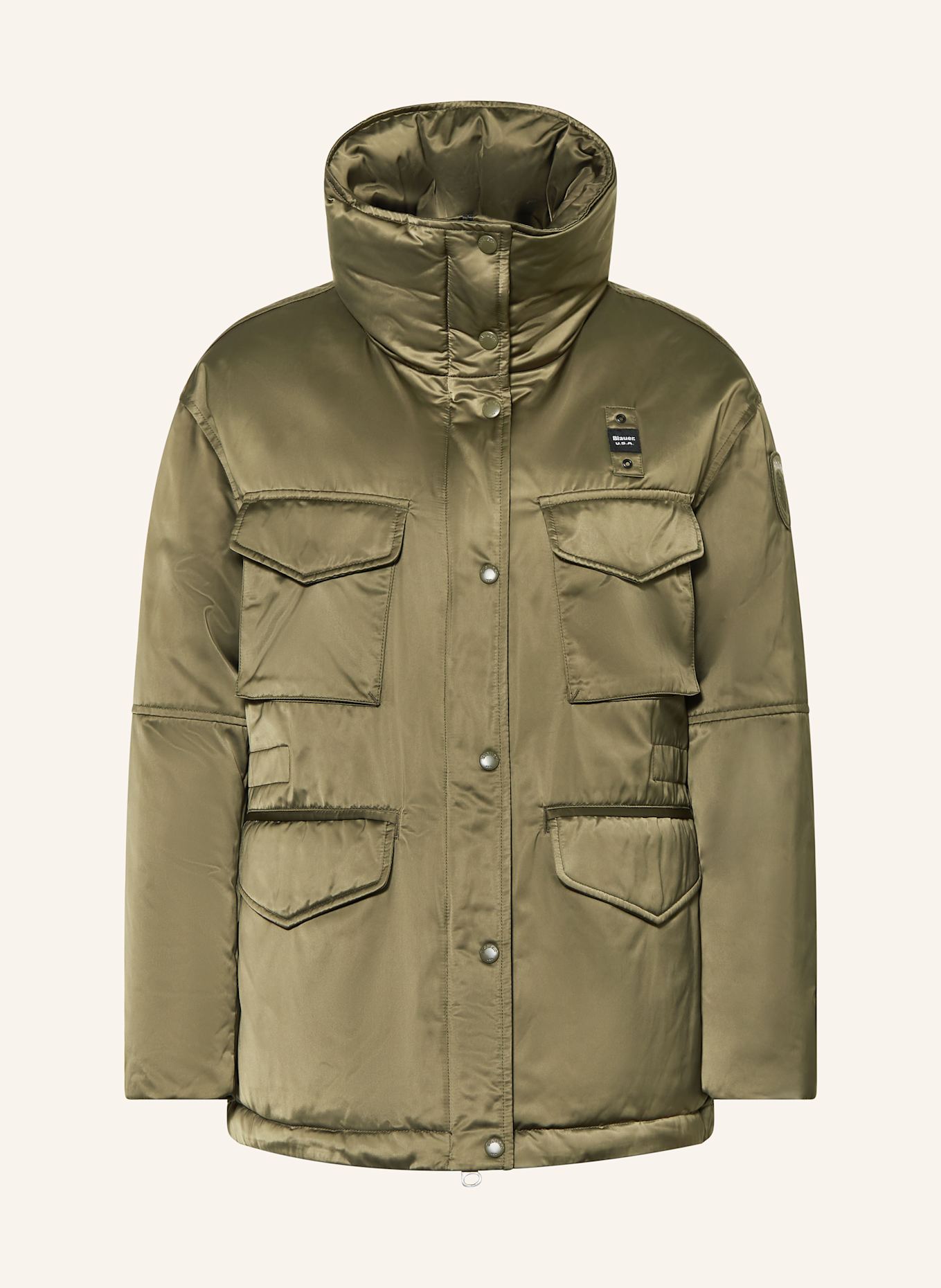 Blauer Fieldjacket NINTH mit DUPONT™ SORONA®-Isolierung: OLIV