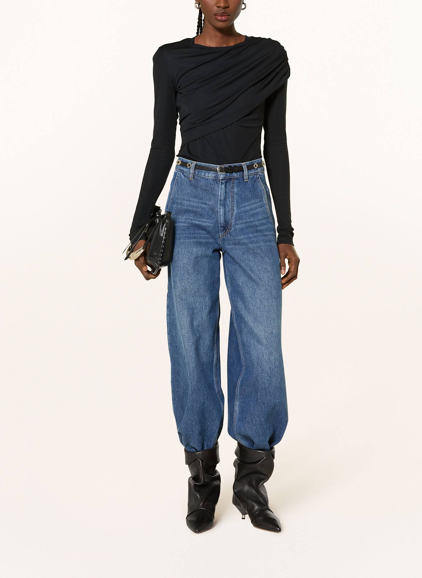 MARANT ÉTOILE Longsleeve DRESSI: SCHWARZ