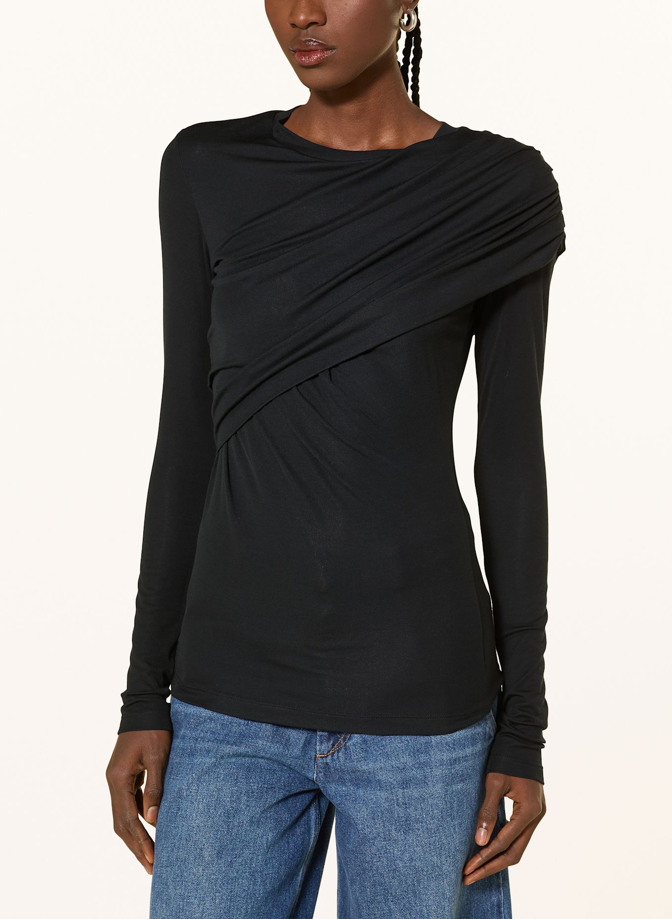 MARANT ÉTOILE Longsleeve DRESSI: SCHWARZ