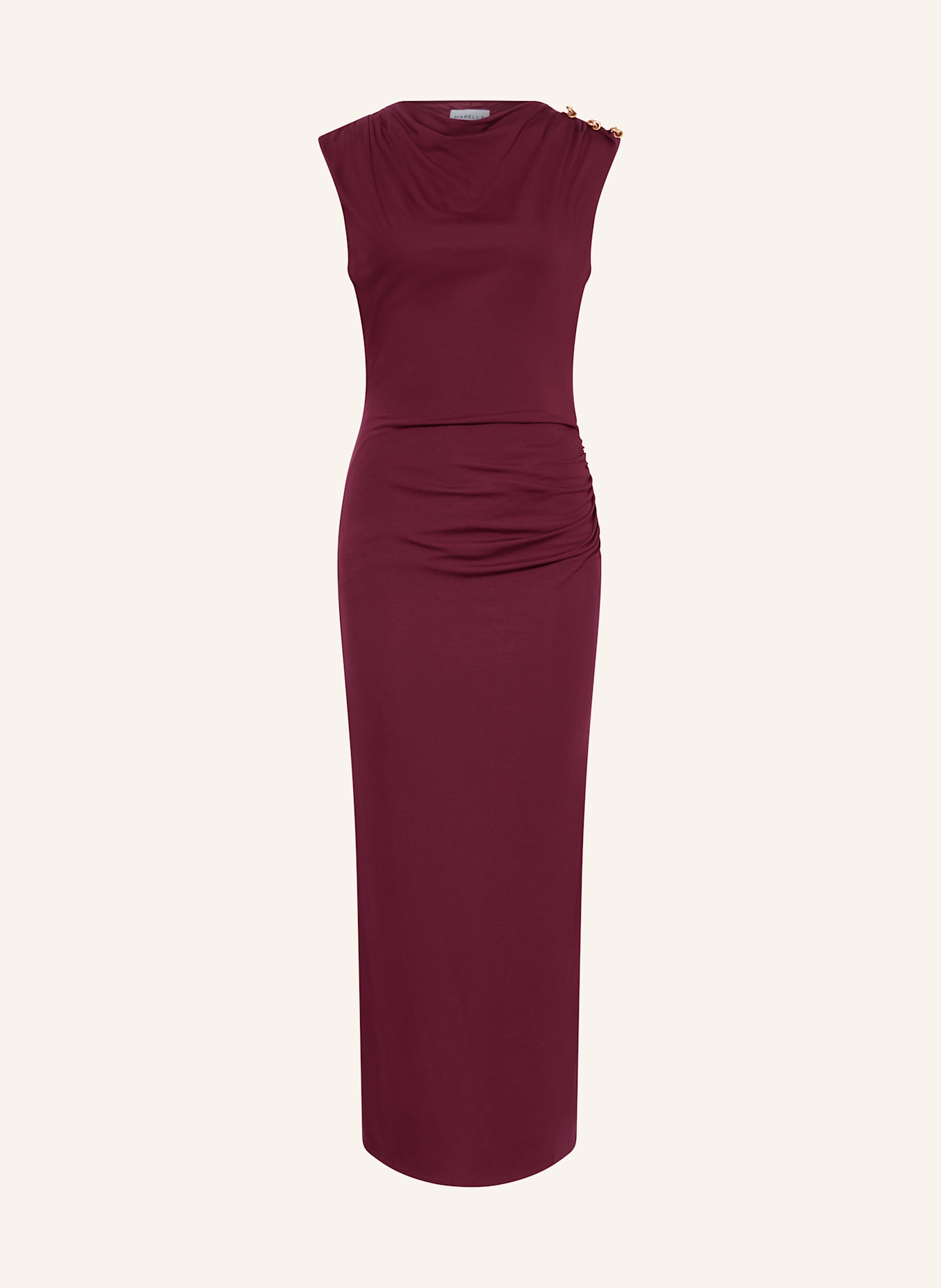 MARELLA Jerseykleid: DUNKELROT