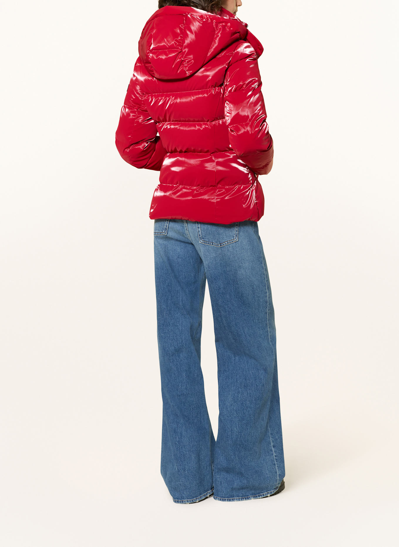 Mackage Daunenjacke MADALYN-GLO mit abnehmbarer Kapuze: ROT