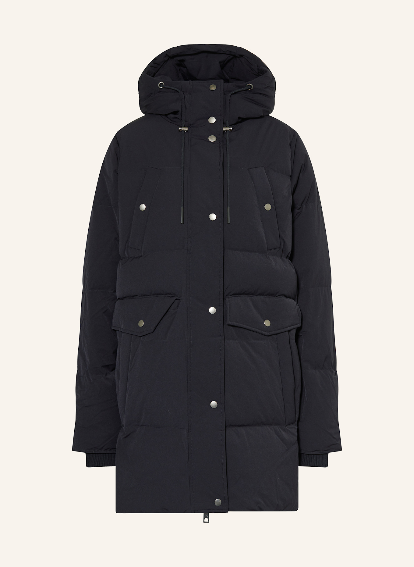 IQ STUDIO Daunenmantel: DUNKELBLAU