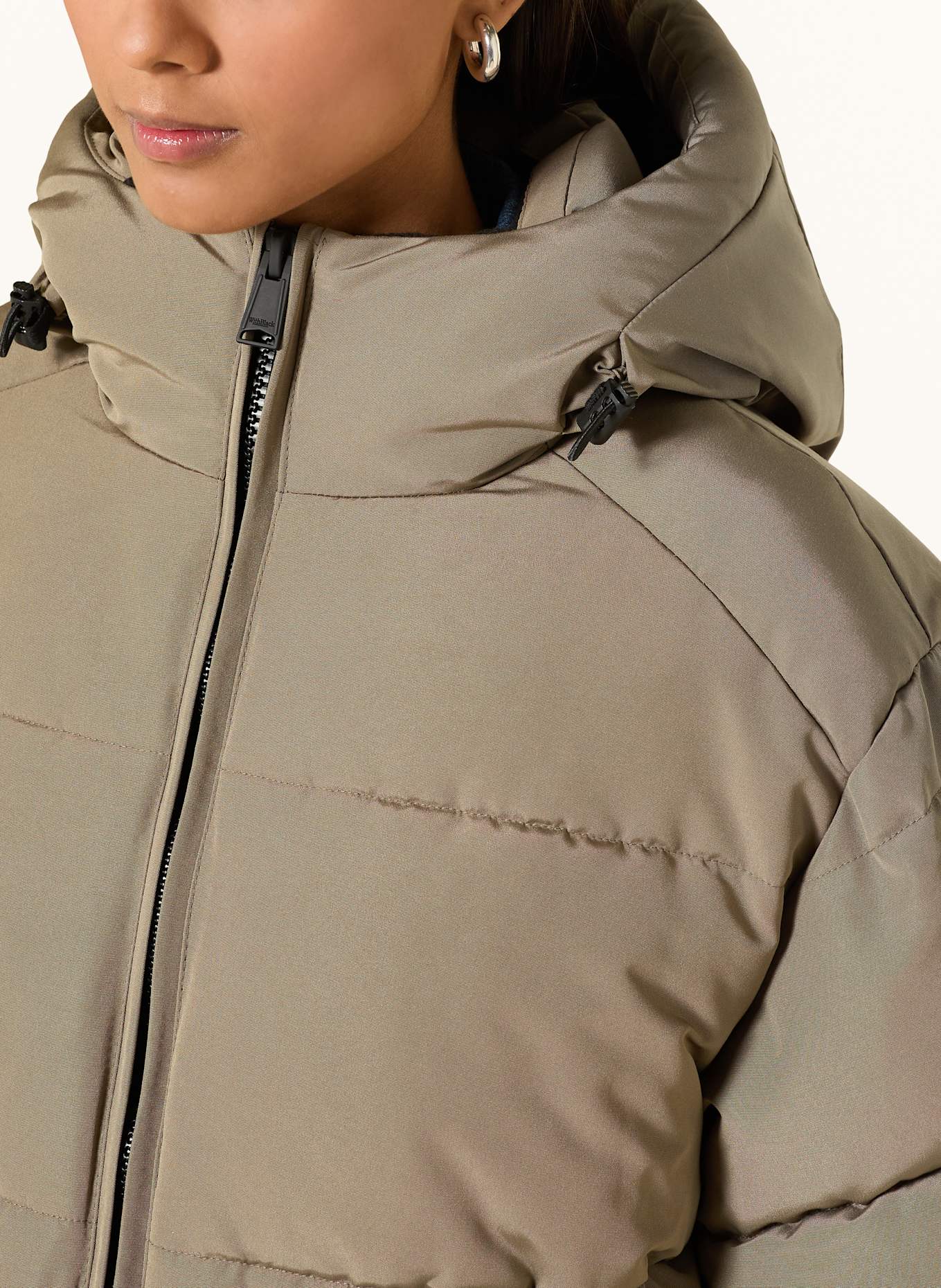 WITHBLACK Steppjacke: HELLGRÜN