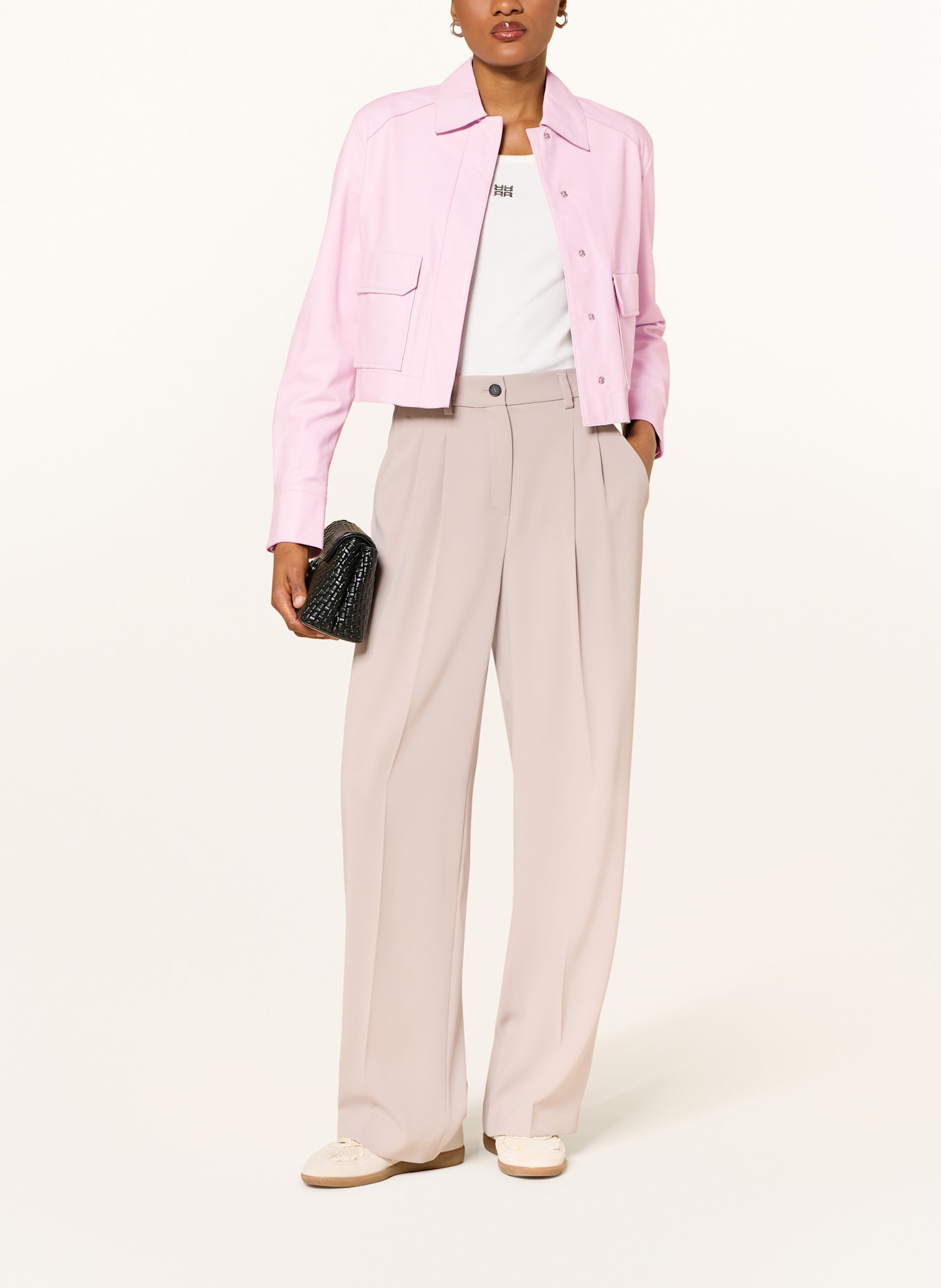 RIANI kalhoty Marlene: SVĚTLE RŮŽOVÁ