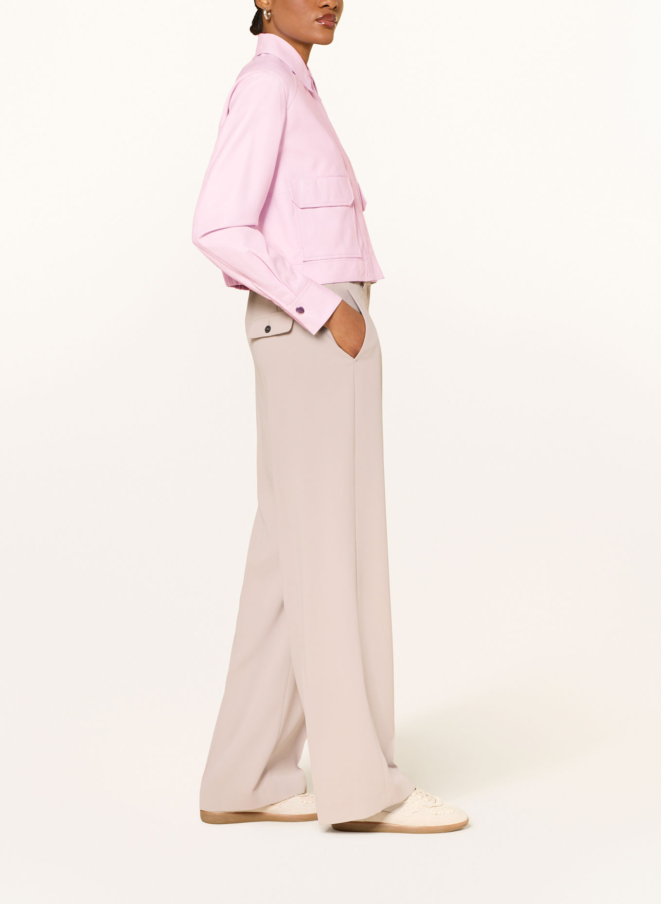 RIANI kalhoty Marlene: SVĚTLE RŮŽOVÁ