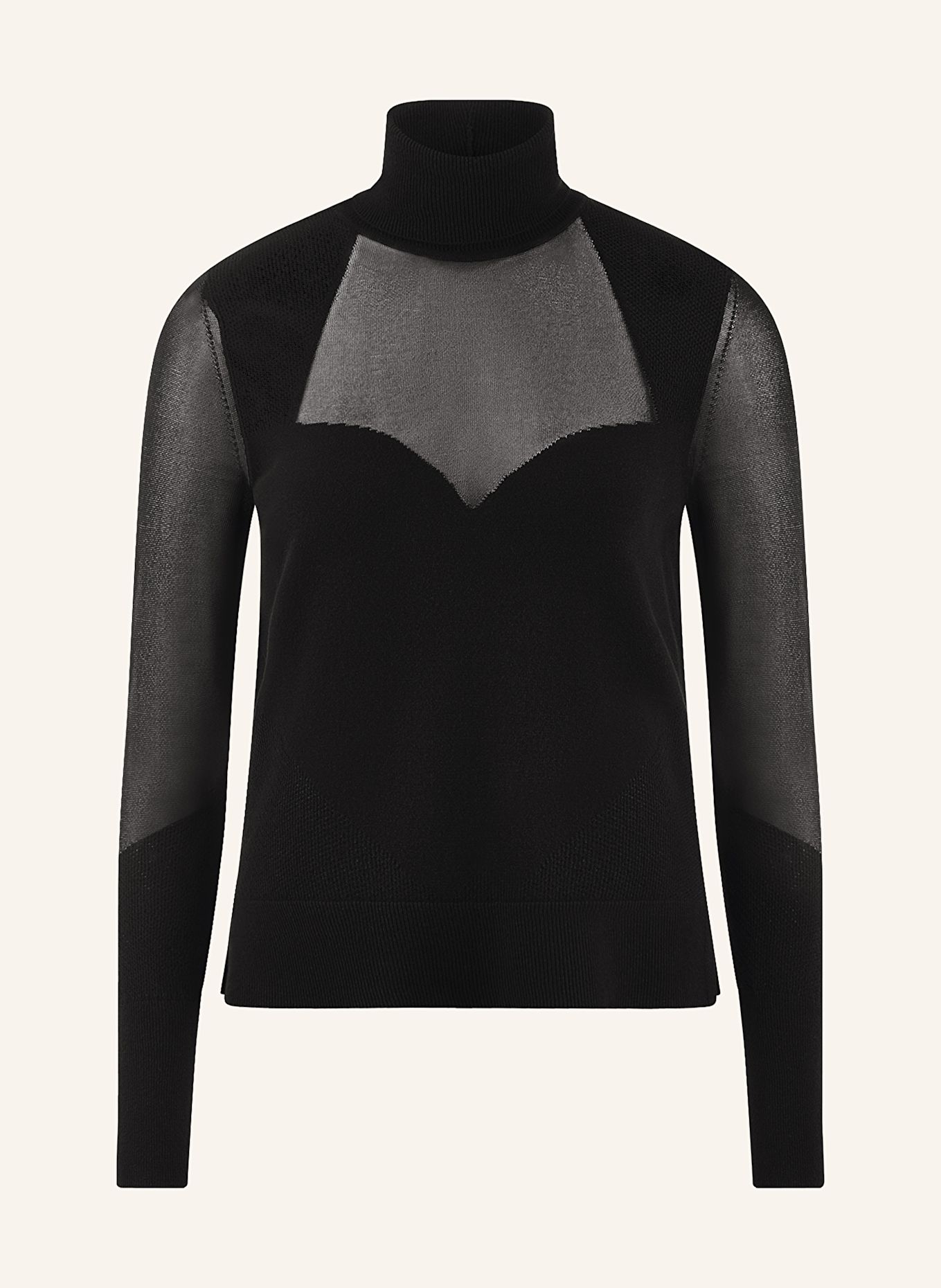 RIANI Rollkragenpullover: SCHWARZ