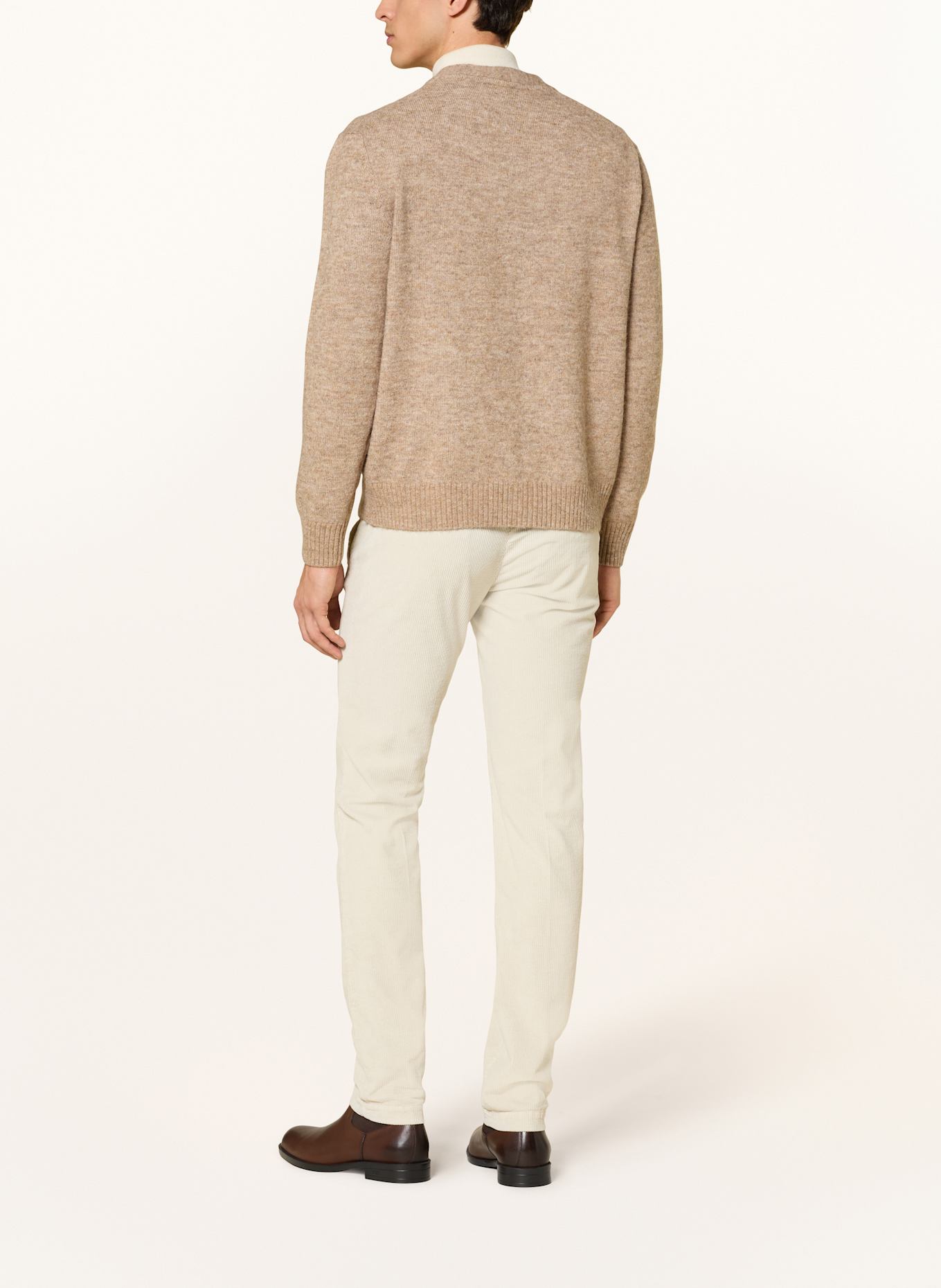 pierre cardin Strickjacke: HELLBRAUN