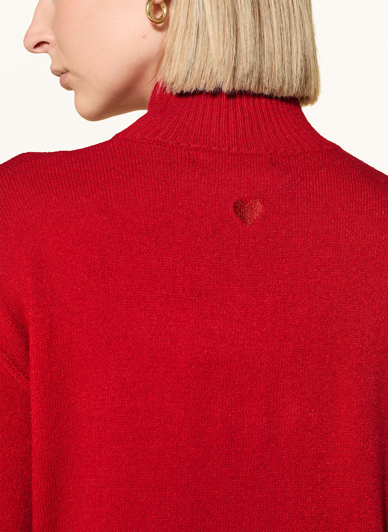 FRIEDA & FREDDIES Strickkleid: ROT