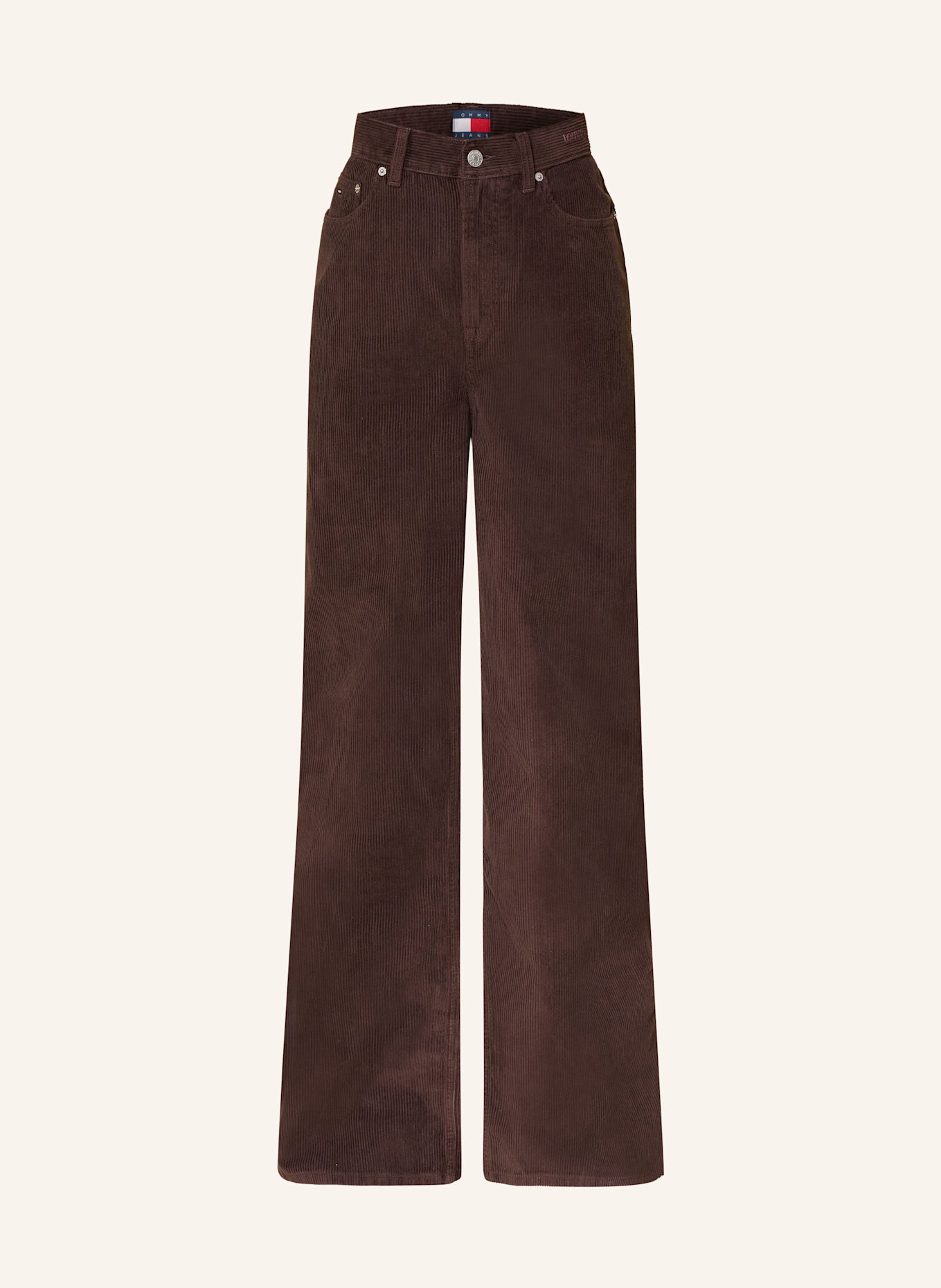 TOMMY JEANS Cordhose CLAIRE: DUNKELBRAUN