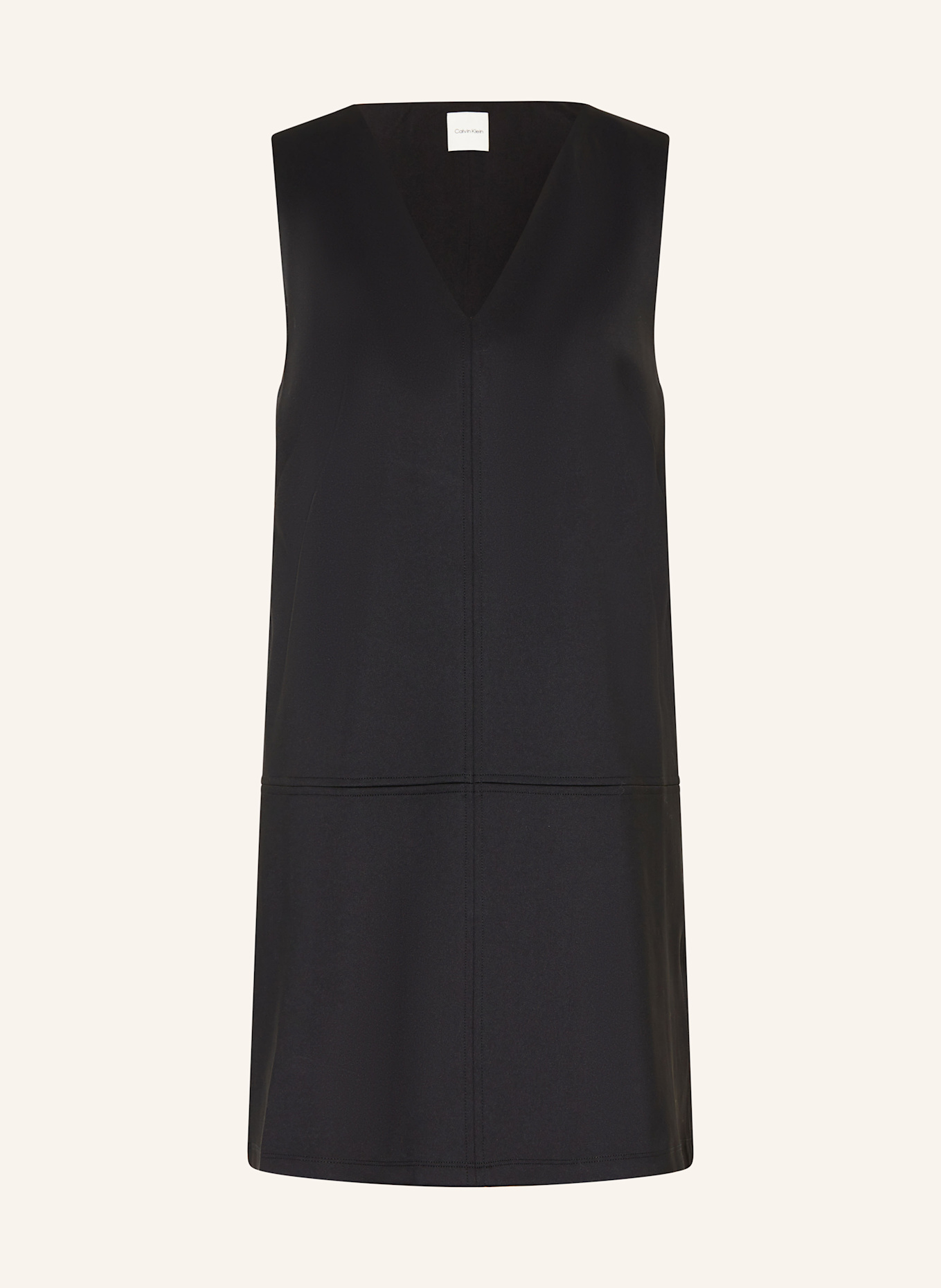 Calvin Klein Jerseykleid: SCHWARZ