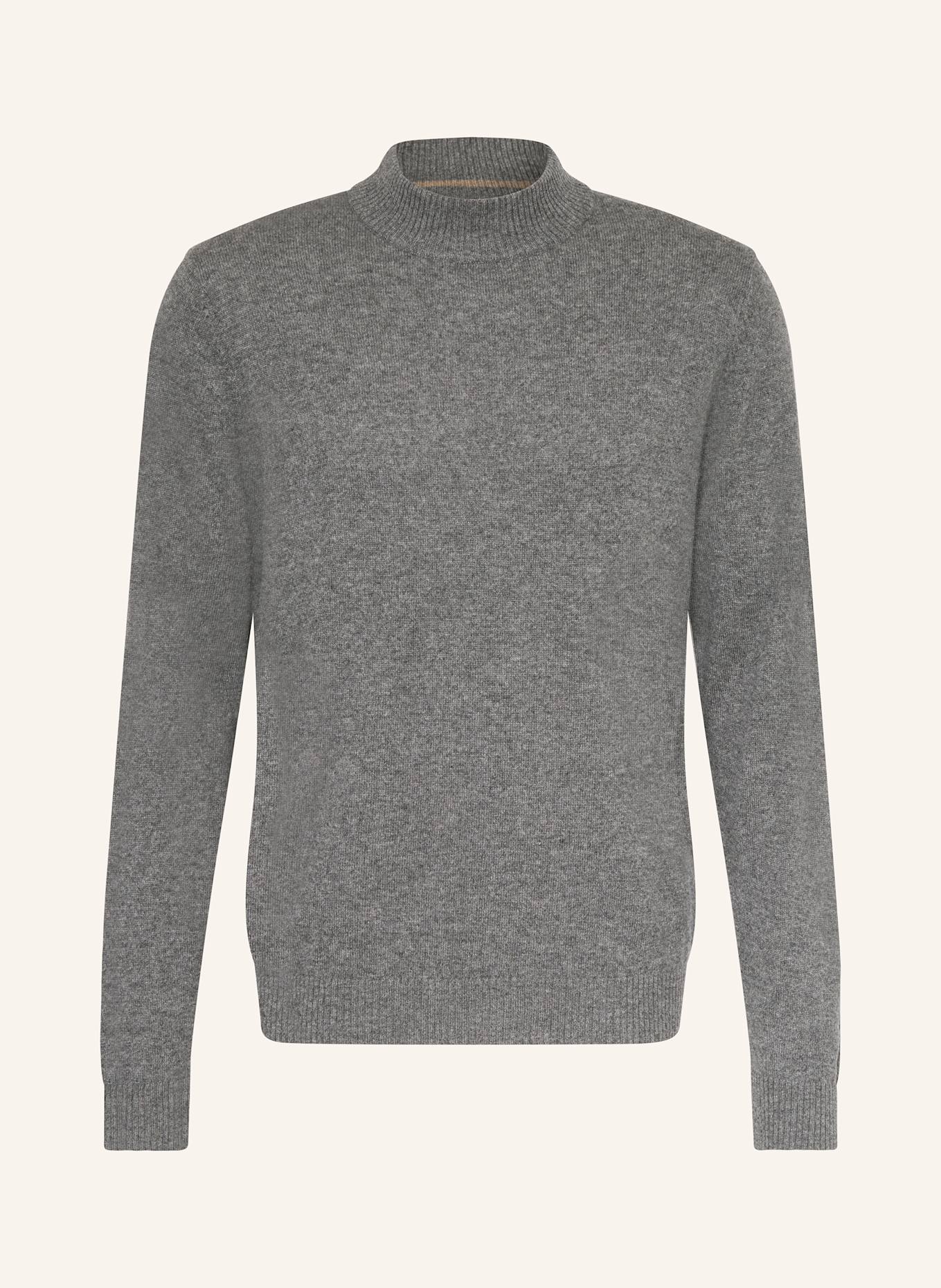 FYNCH-HATTON Cashmere-Pullover: DUNKELGRAU