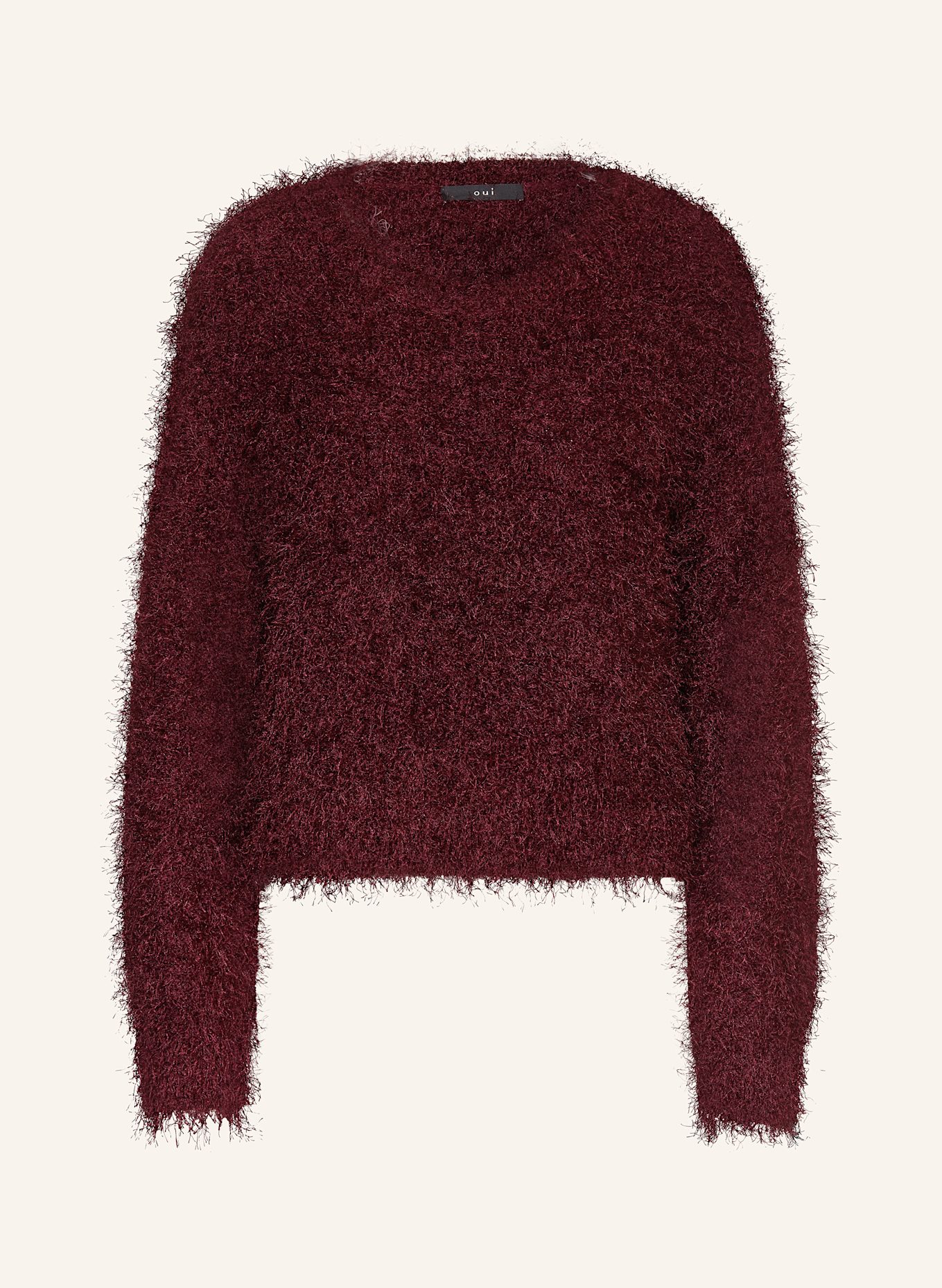 oui Pullover: DUNKELROT