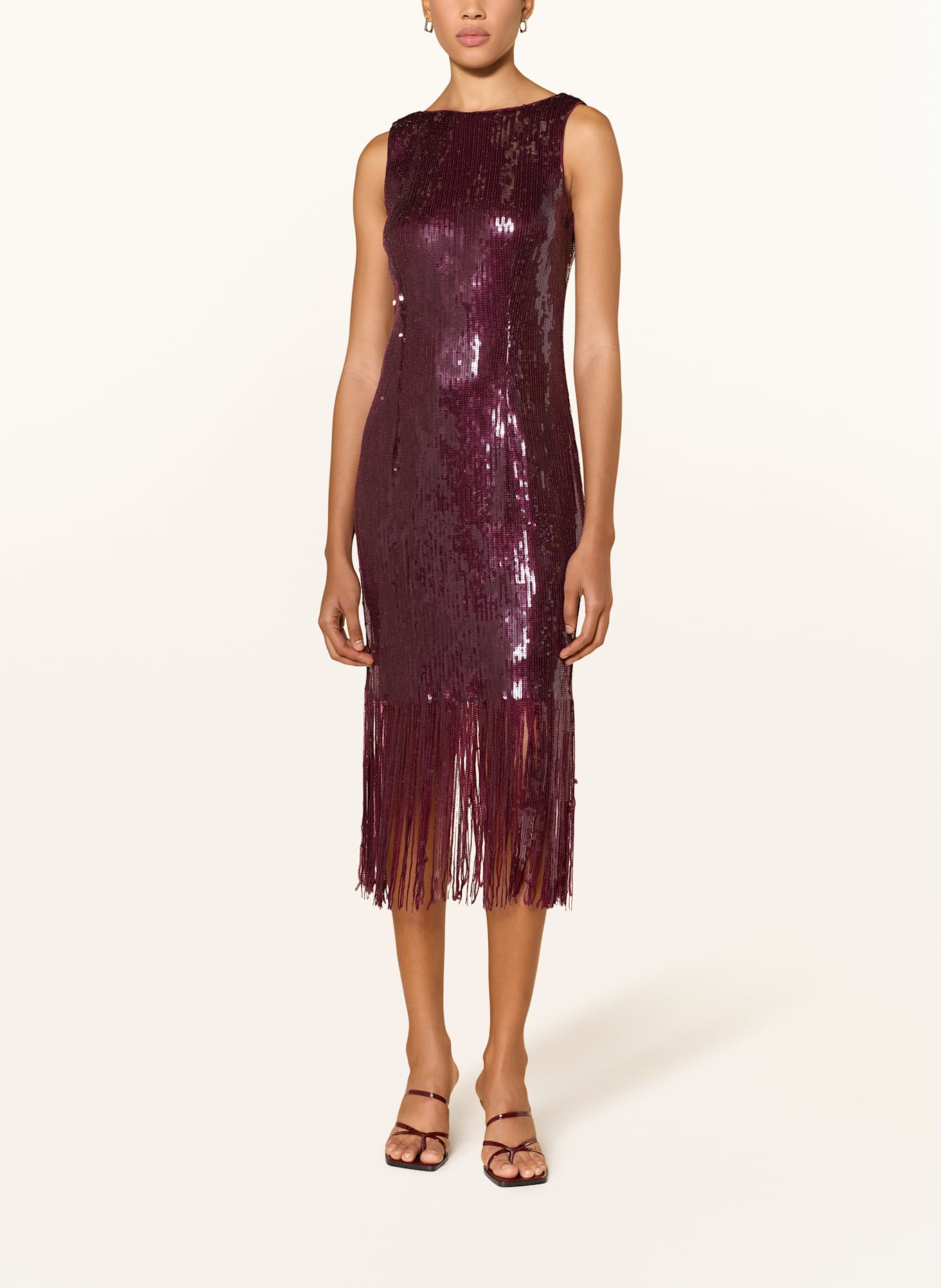 V by Vera Mont Cocktailkleid: DUNKELROT