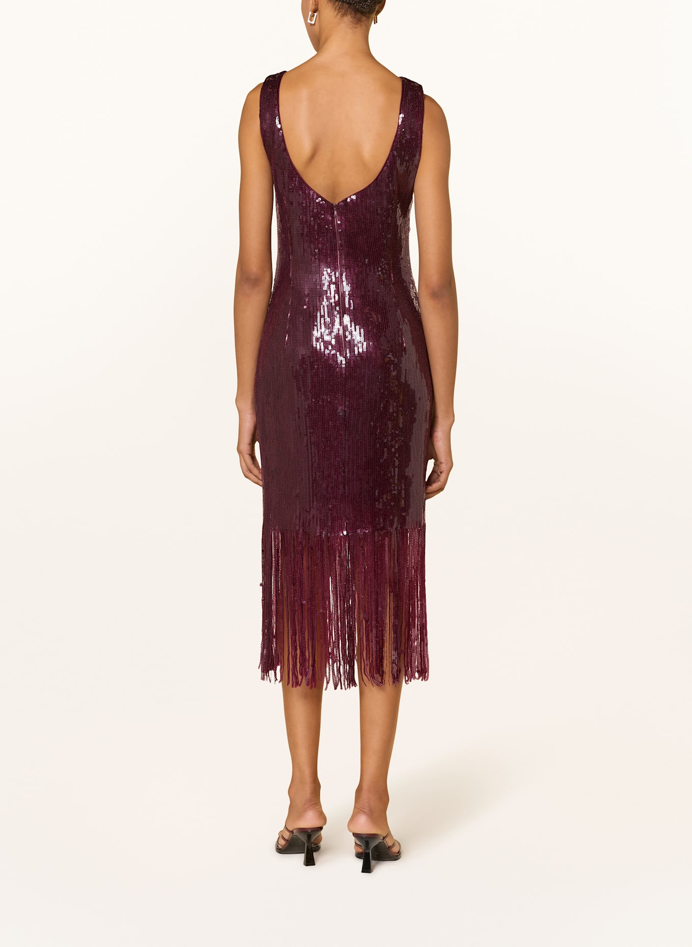 V by Vera Mont Cocktailkleid: DUNKELROT