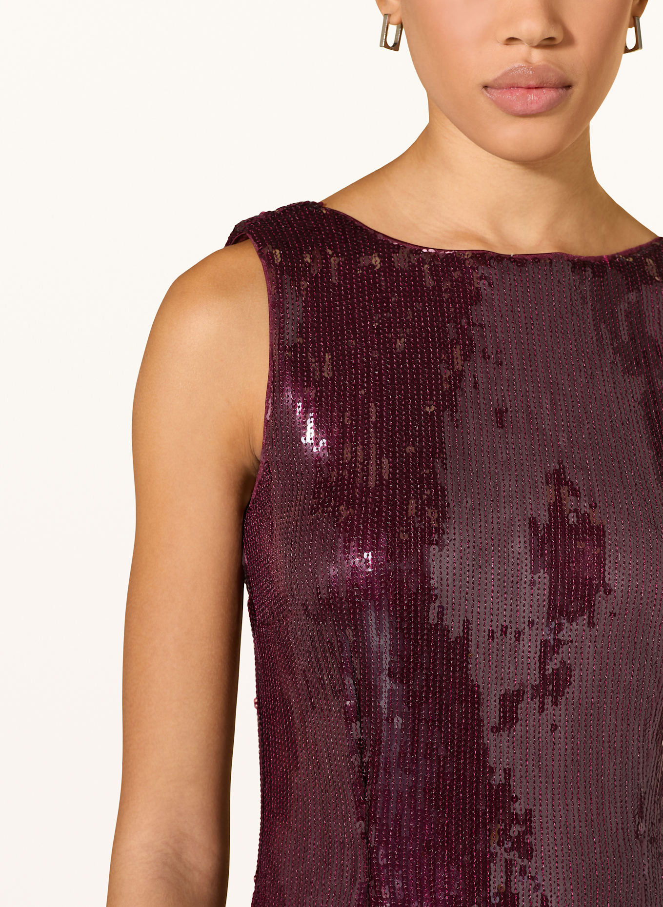 V by Vera Mont Cocktailkleid: DUNKELROT