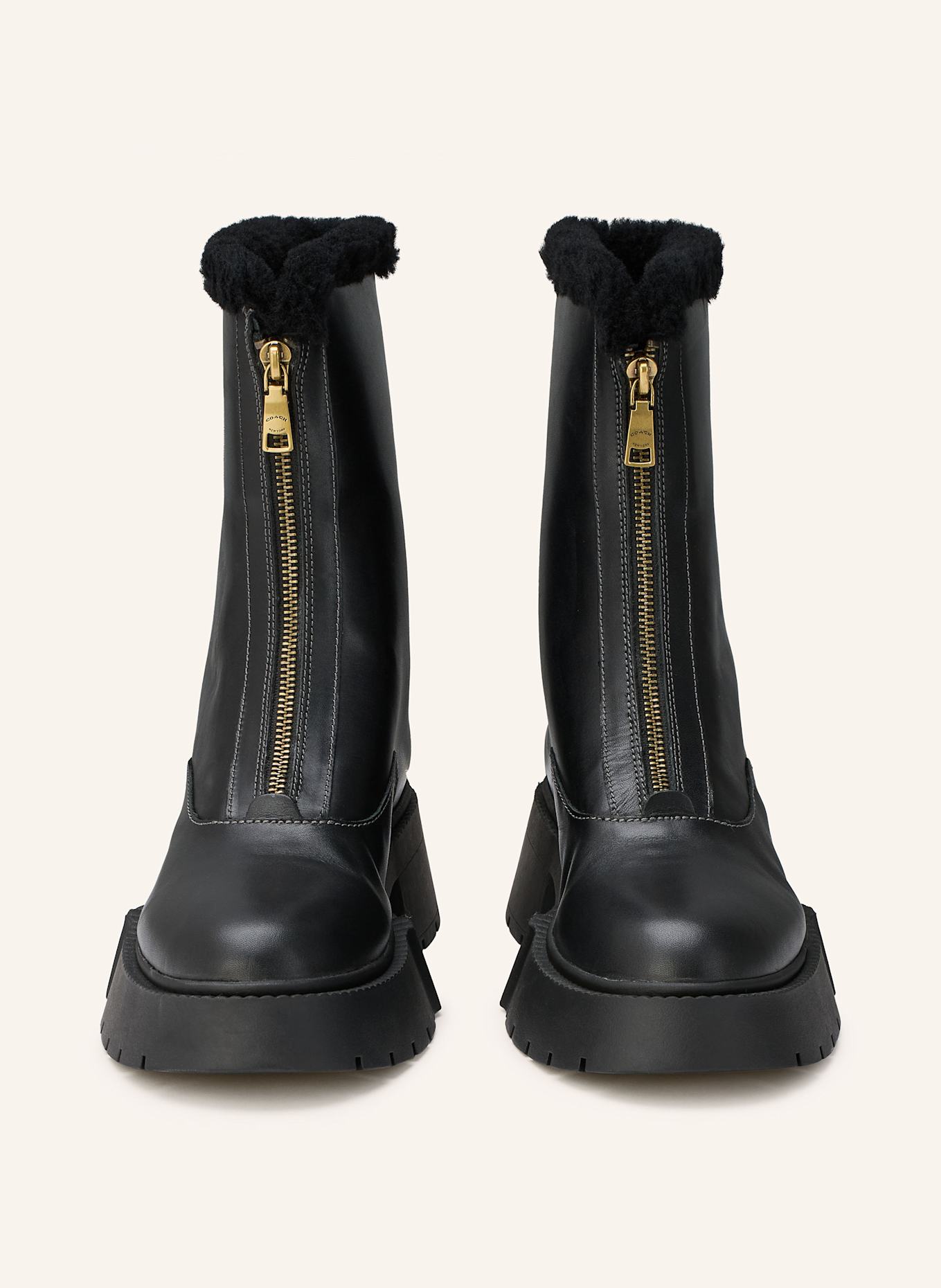 COACH Boots LEAH: SCHWARZ