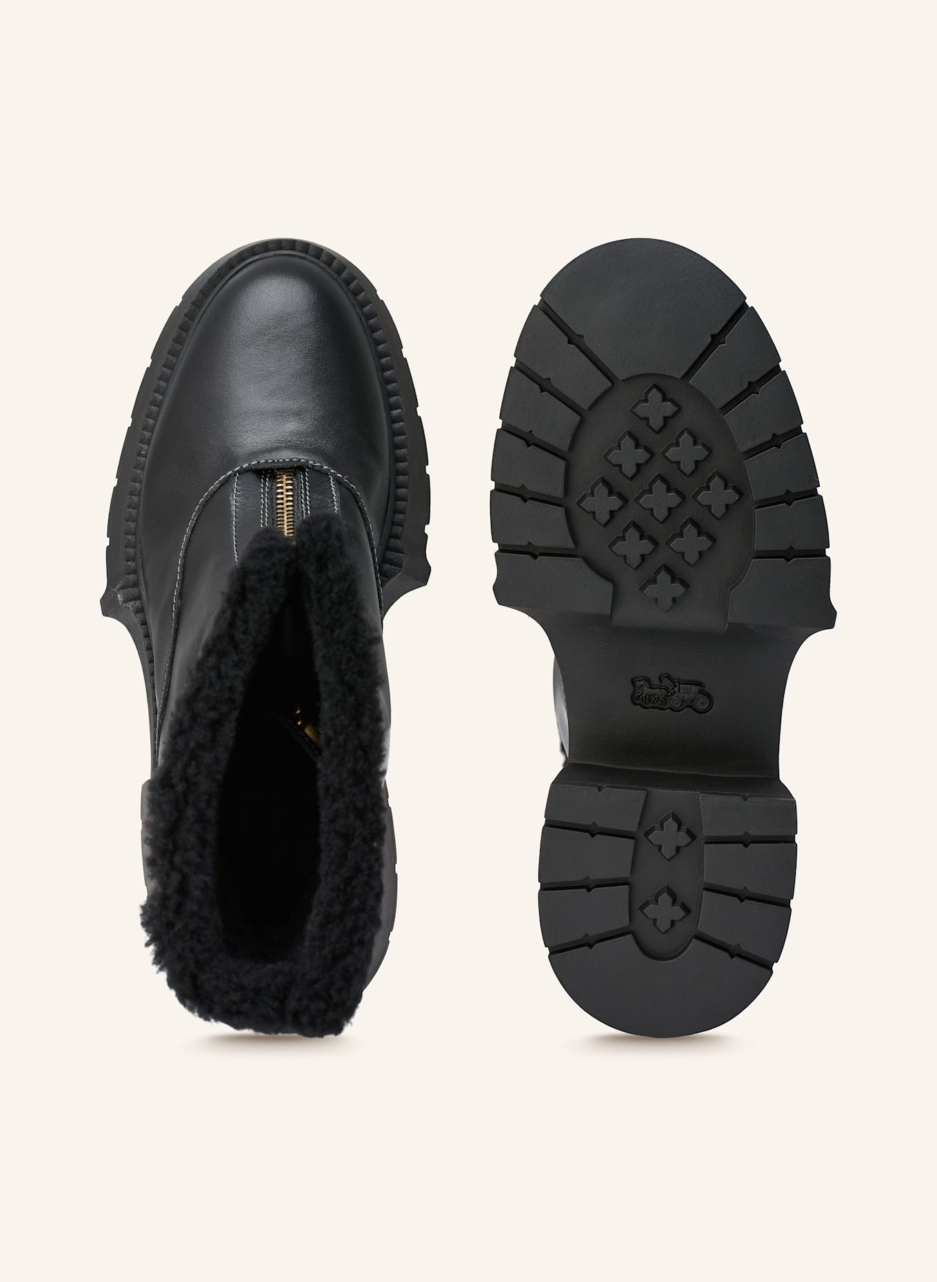 COACH Boots LEAH: SCHWARZ