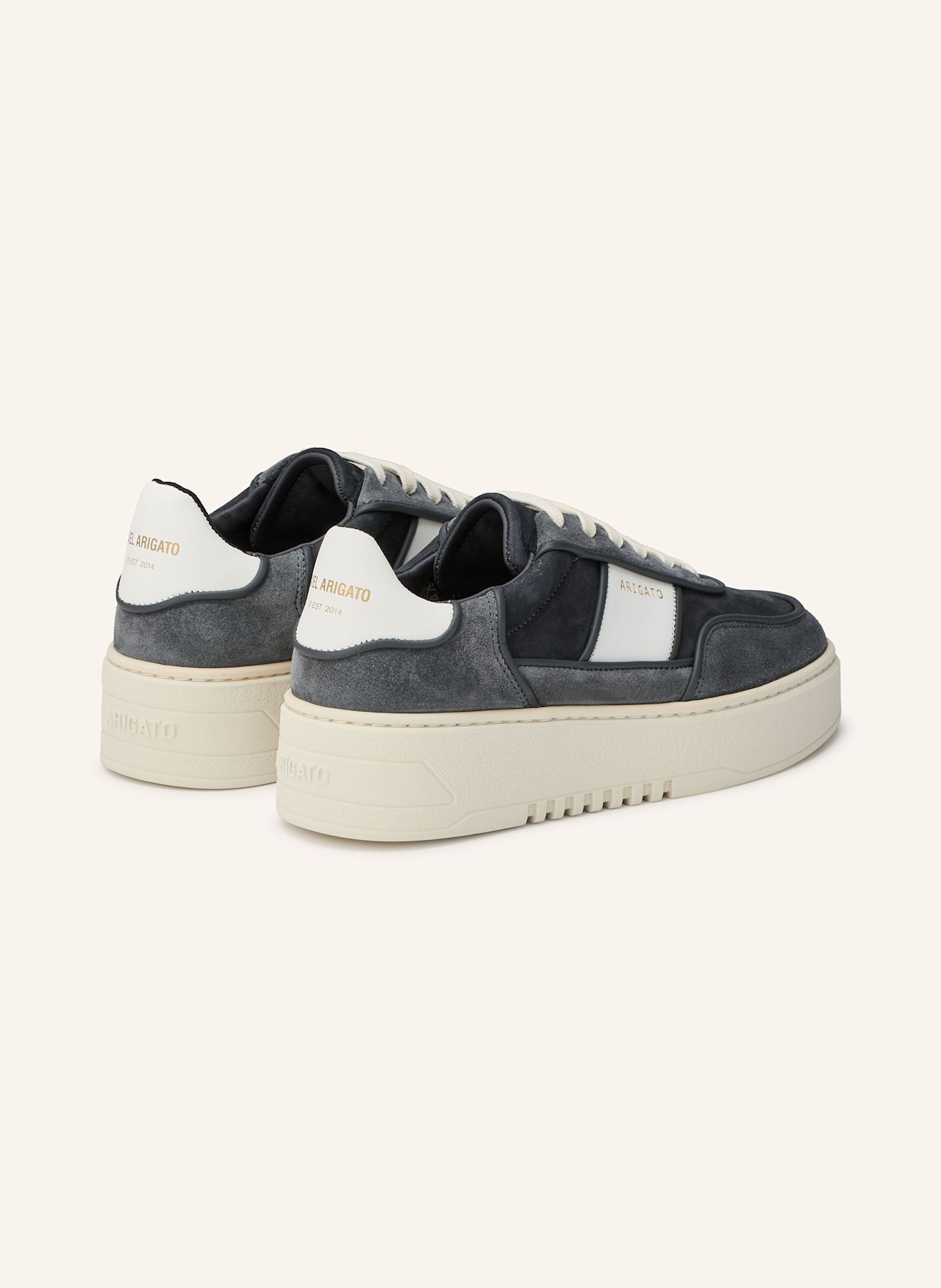 AXEL ARIGATO Sneaker ORBIT: SCHWARZ / DUNKELGRAU / WEISS