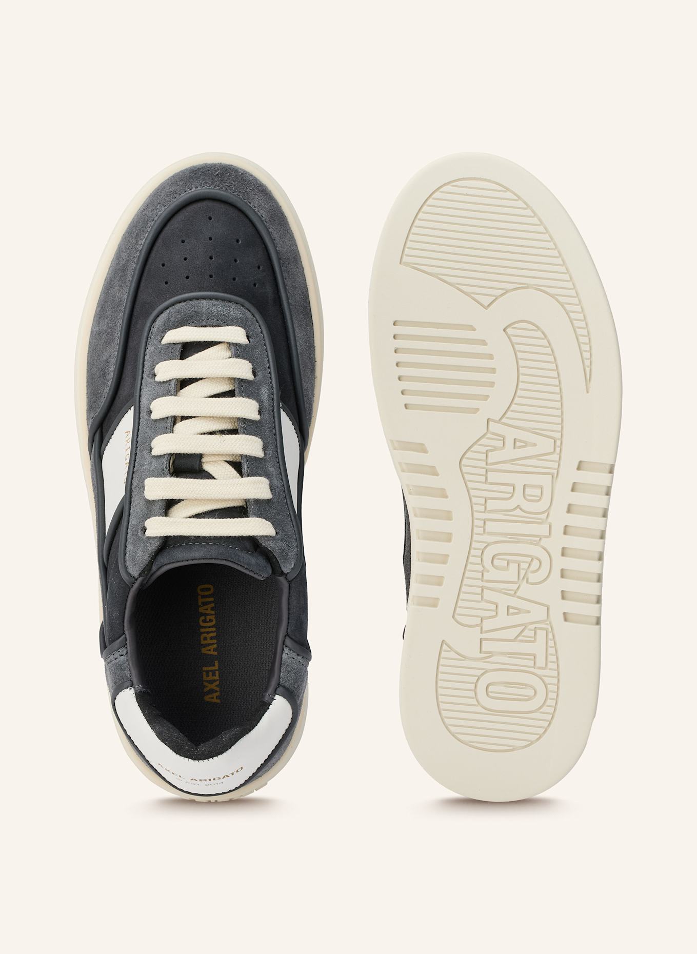 AXEL ARIGATO Sneaker ORBIT: SCHWARZ / DUNKELGRAU / WEISS