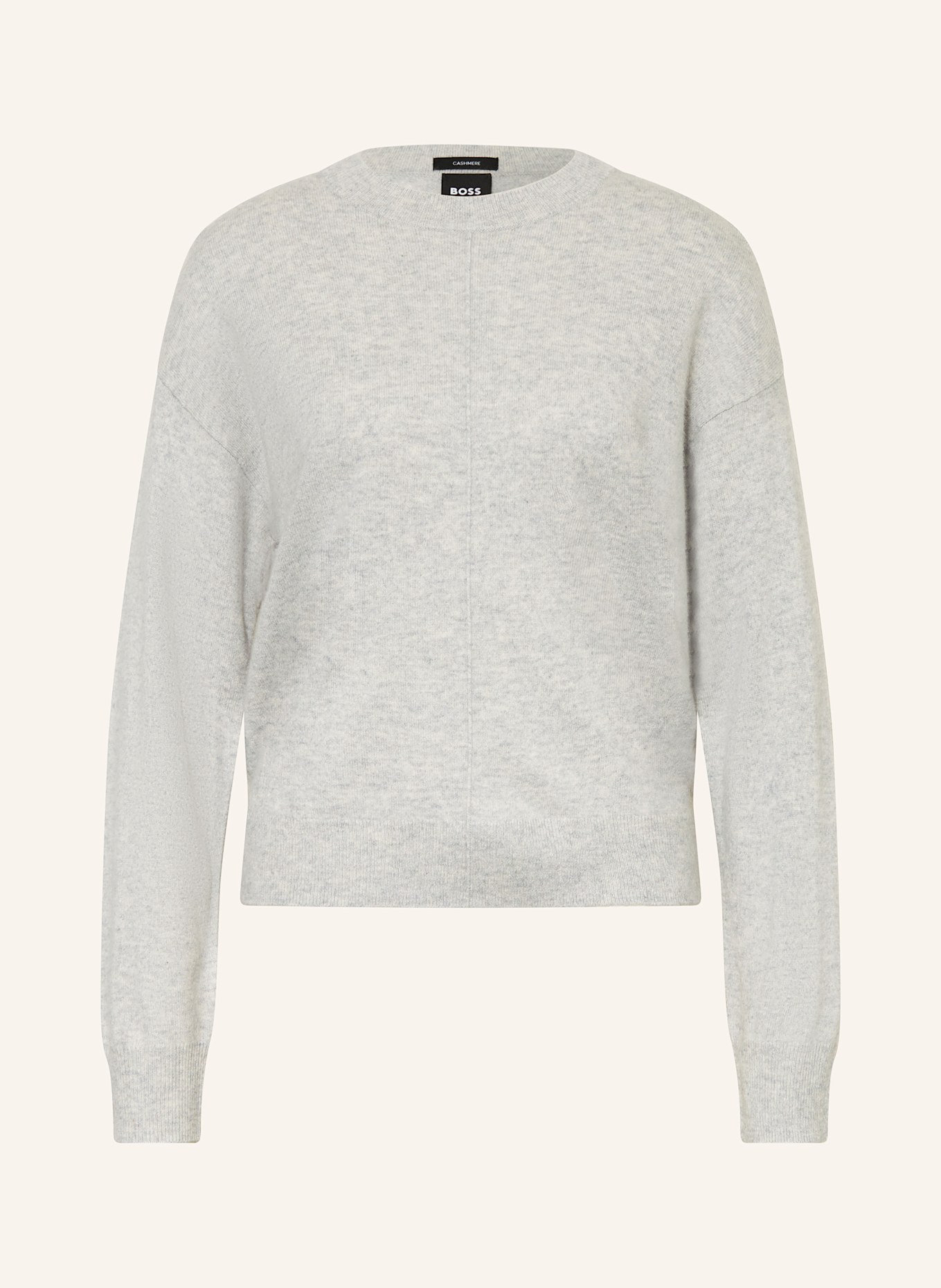 BOSS Cashmere-Pullover FASCONA: HELLGRAU