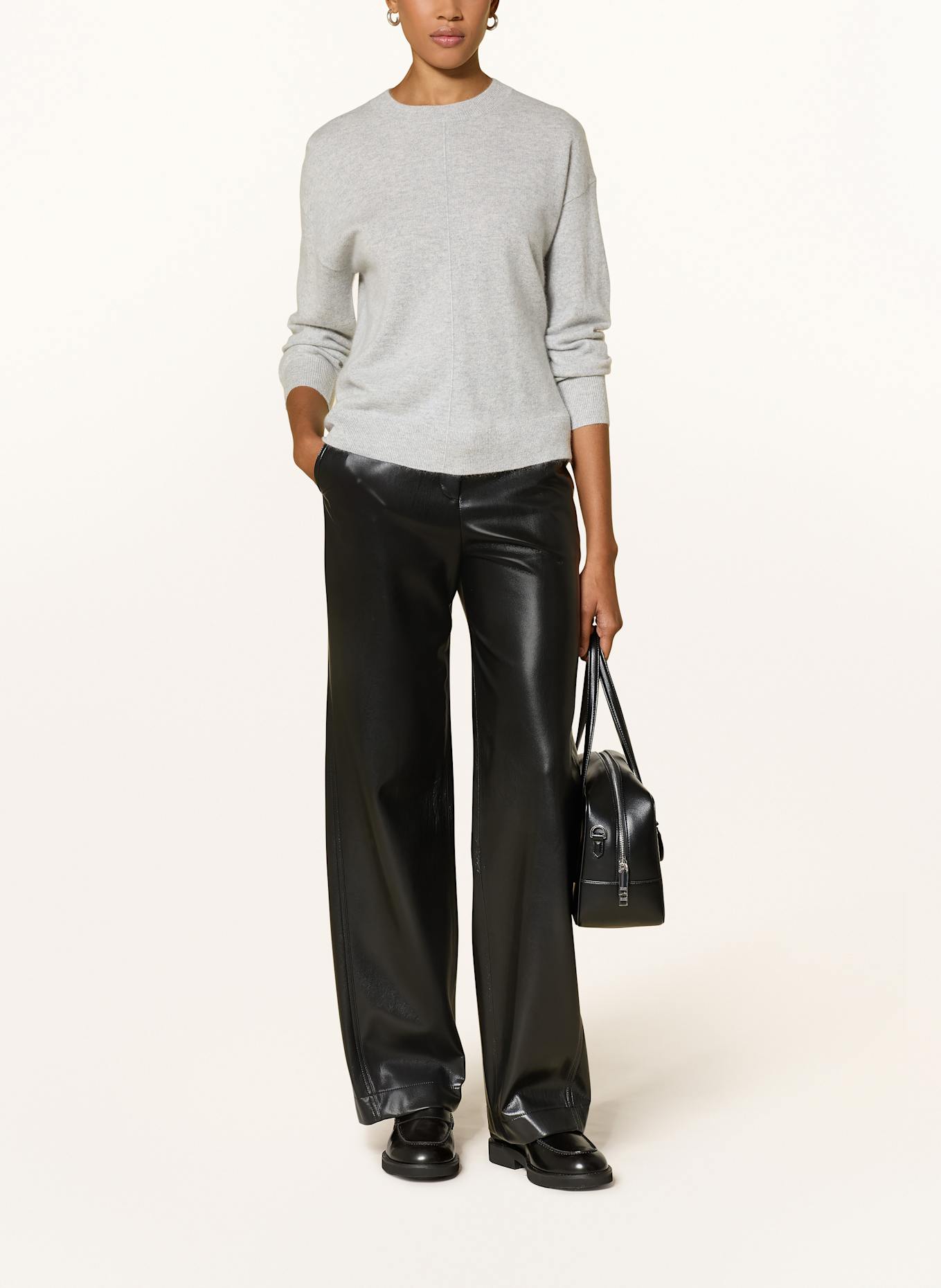 BOSS Cashmere-Pullover FASCONA: HELLGRAU