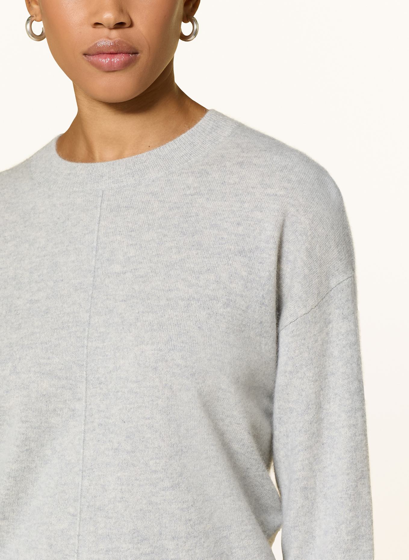 BOSS Cashmere-Pullover FASCONA: HELLGRAU