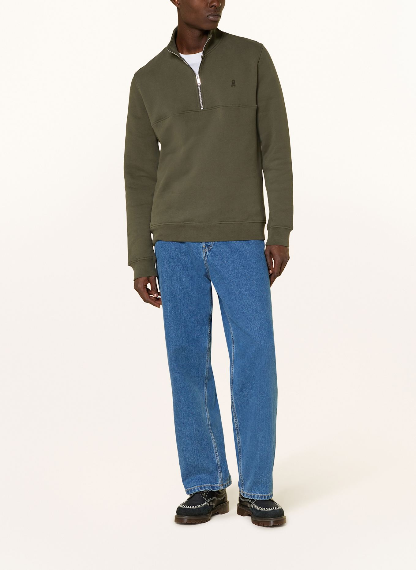 ARMEDANGELS Sweat-Troyer WAARLO: KHAKI