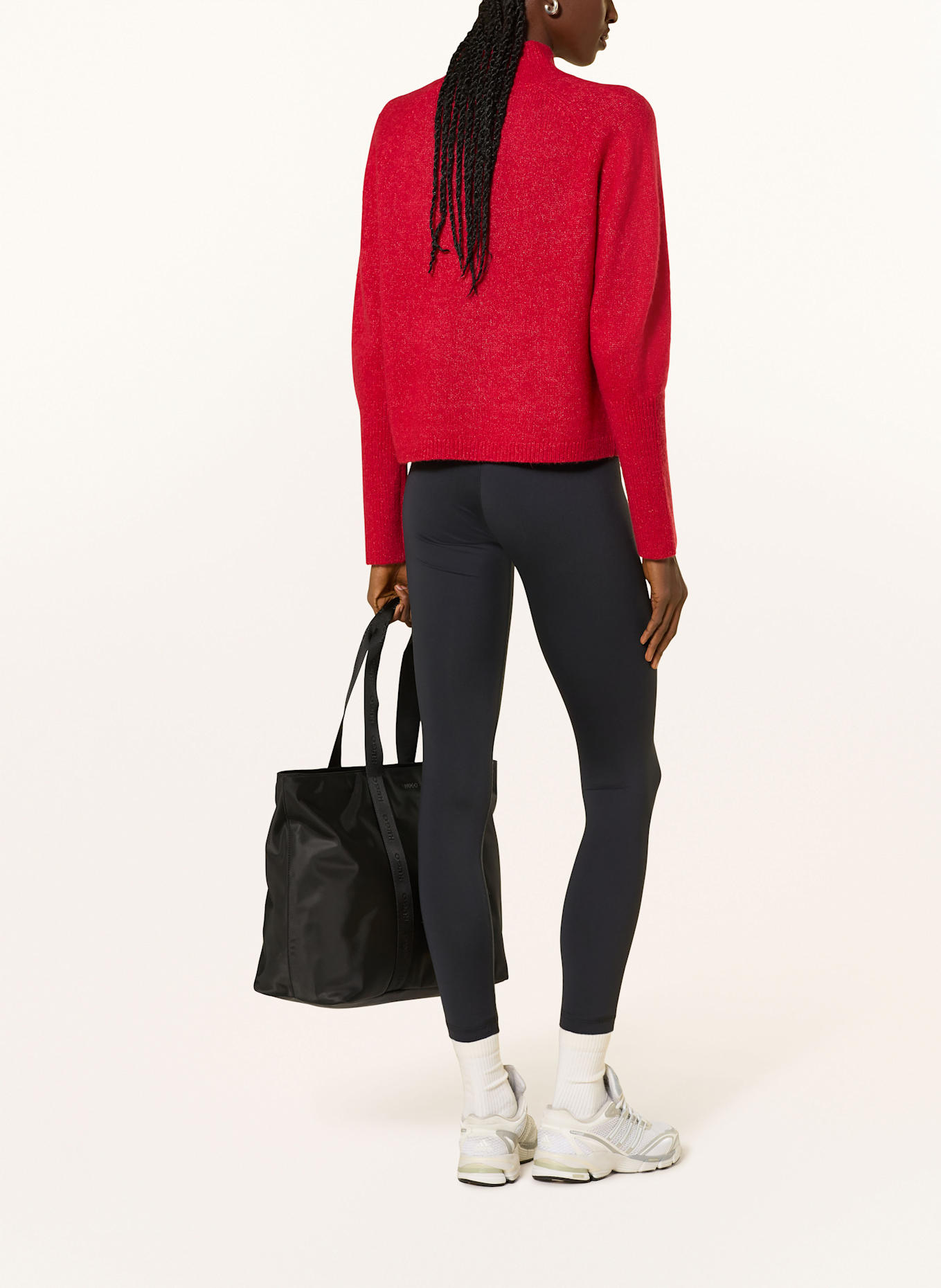 HUGO Leggings NOPARDA: SCHWARZ