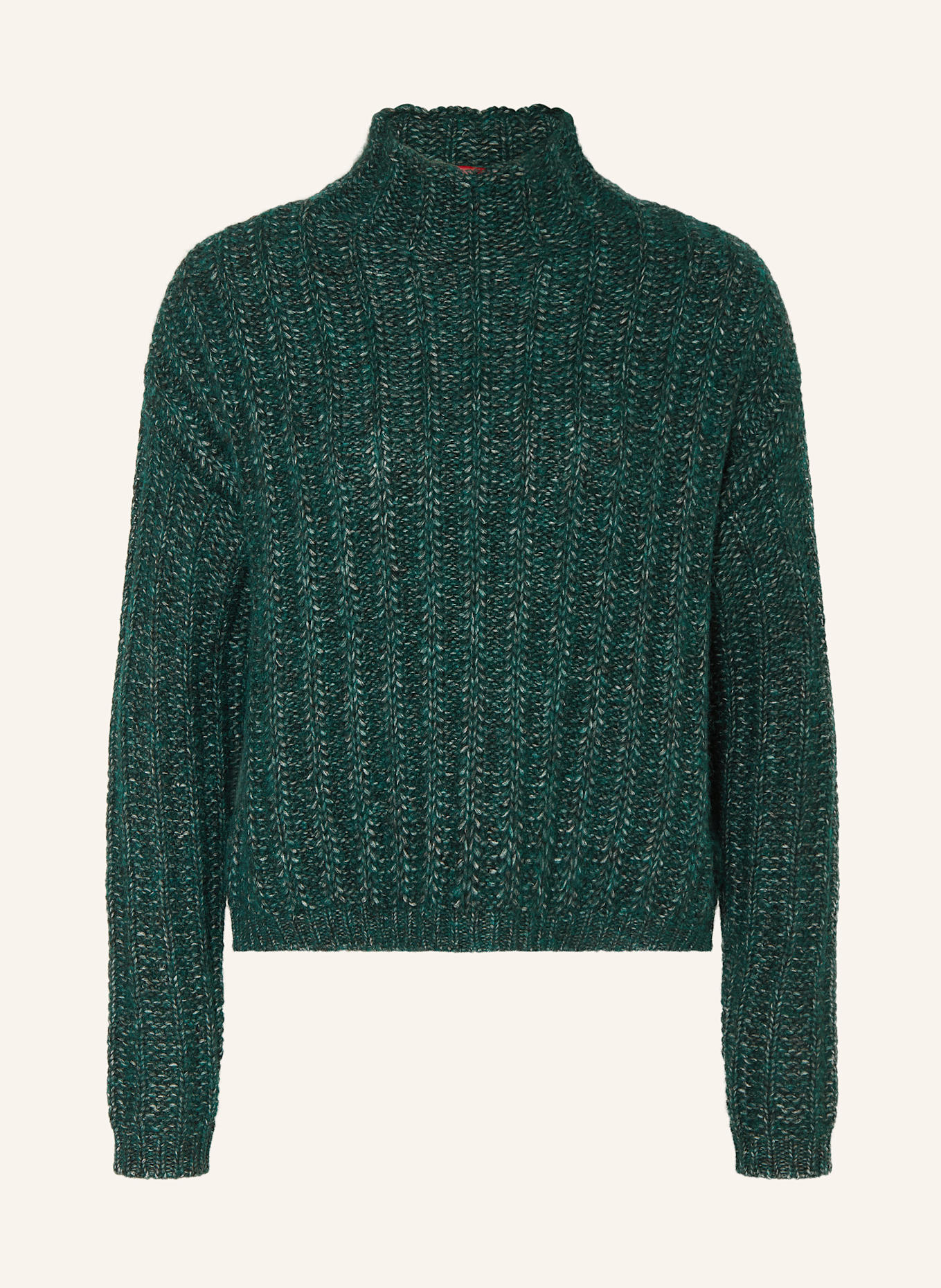 HUGO Pullover SAFINEYNY: DUNKELGRÜN