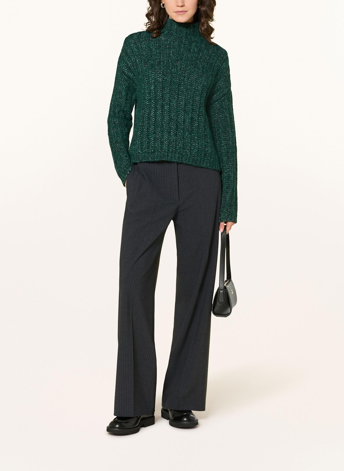 HUGO Pullover SAFINEYNY: DUNKELGRÜN