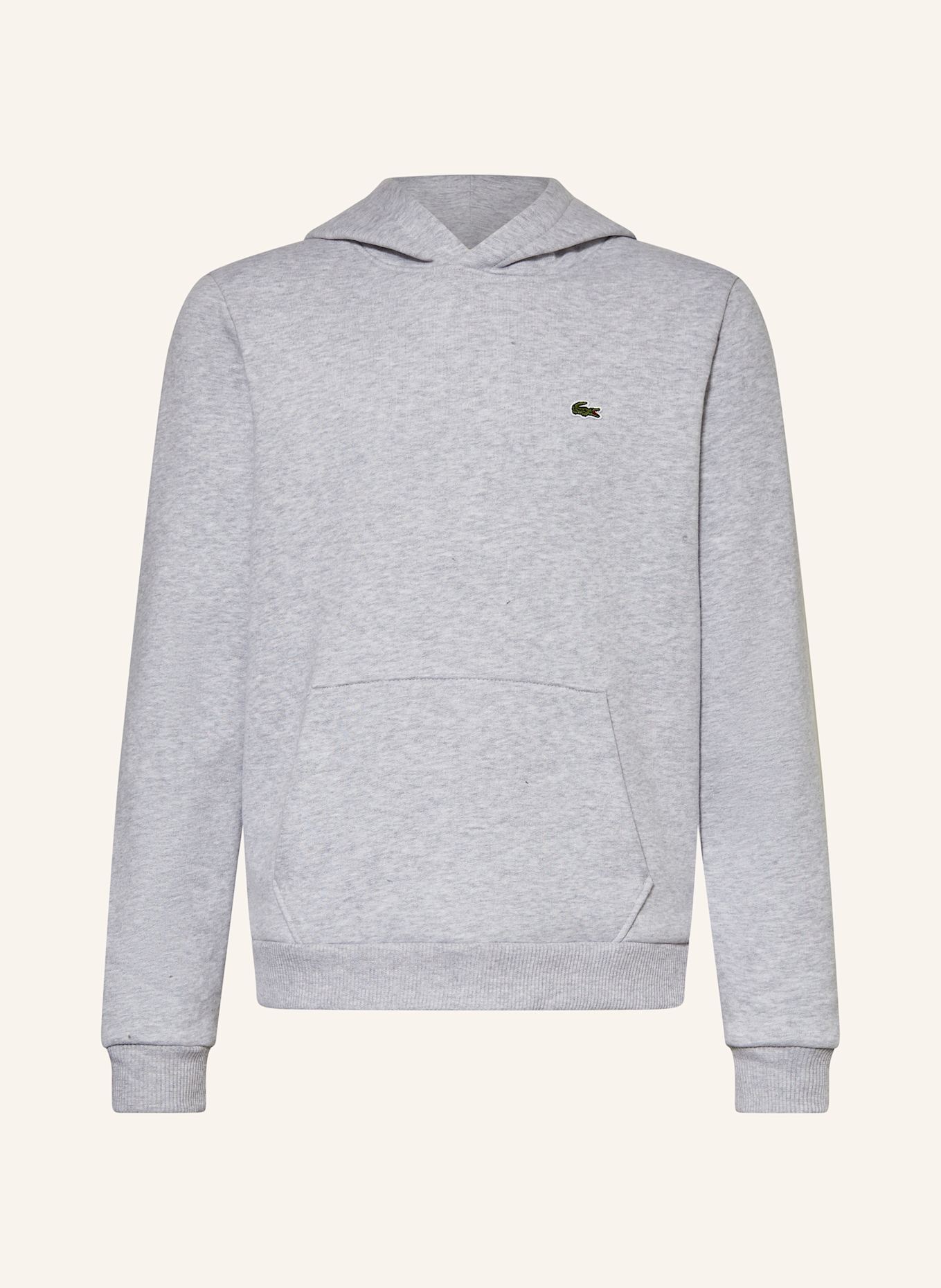 LACOSTE Hoodie: HELLGRAU