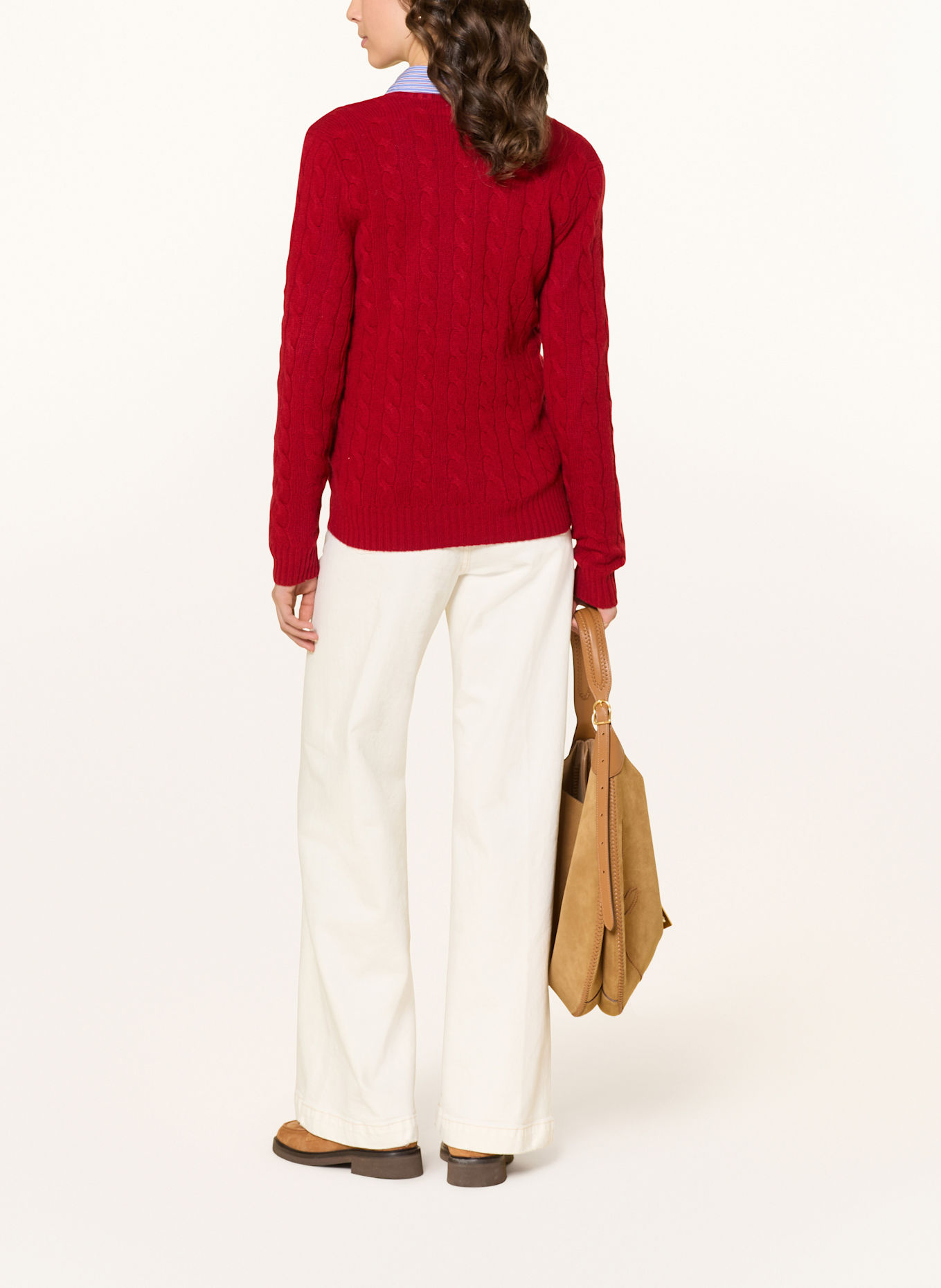 POLO RALPH LAUREN Pullover: ROT