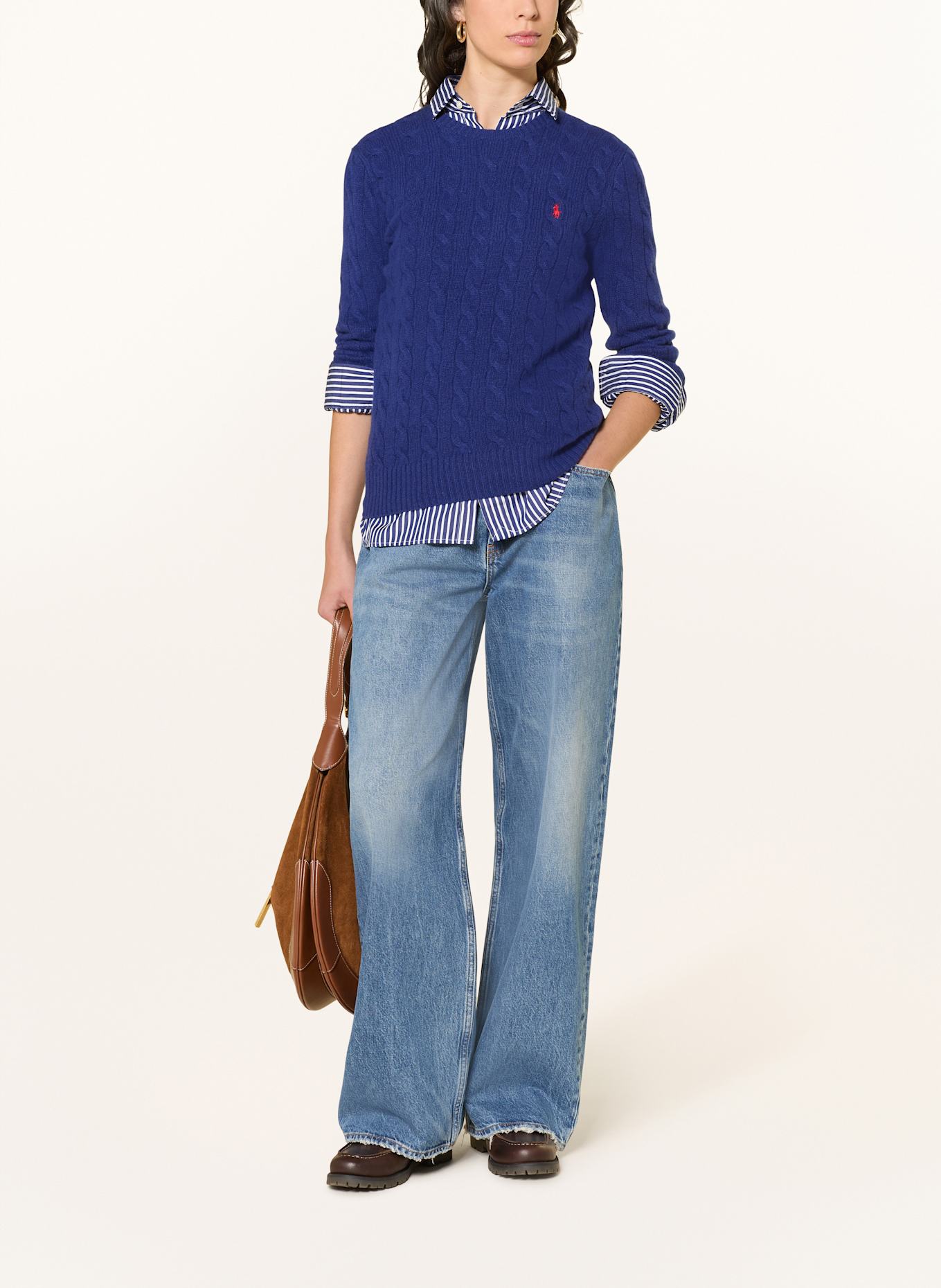 POLO RALPH LAUREN Pullover: BLAU
