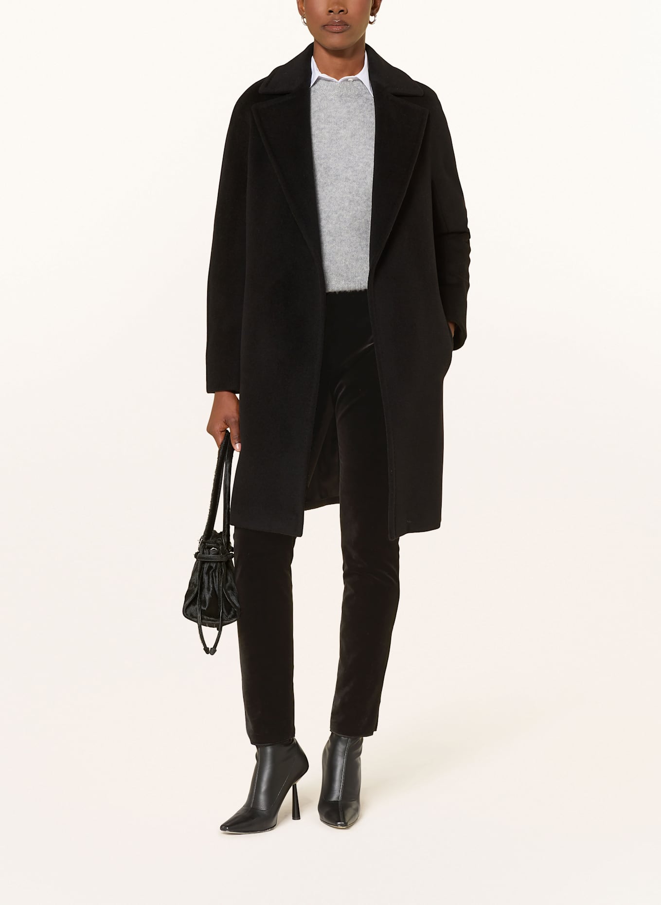 Max Mara STUDIO Samthose NEUTRO: SCHWARZ