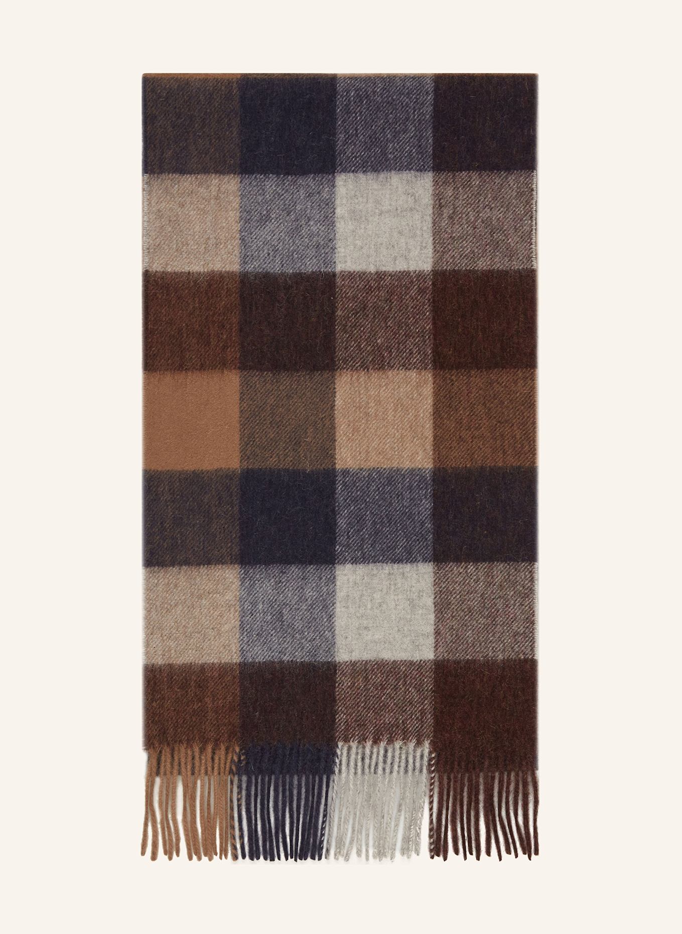 Barbour Schal: BRAUN / DUNKELBLAU