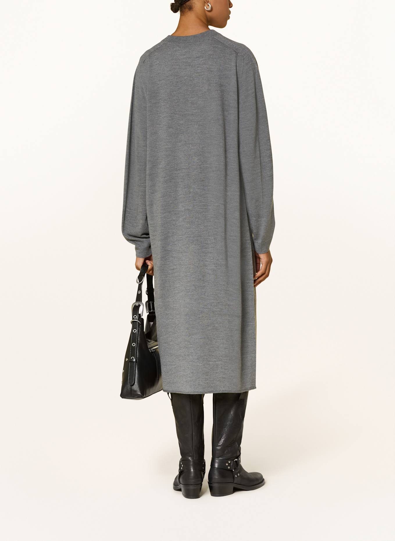 DRYKORN Strickkleid RIMONE: GRAU