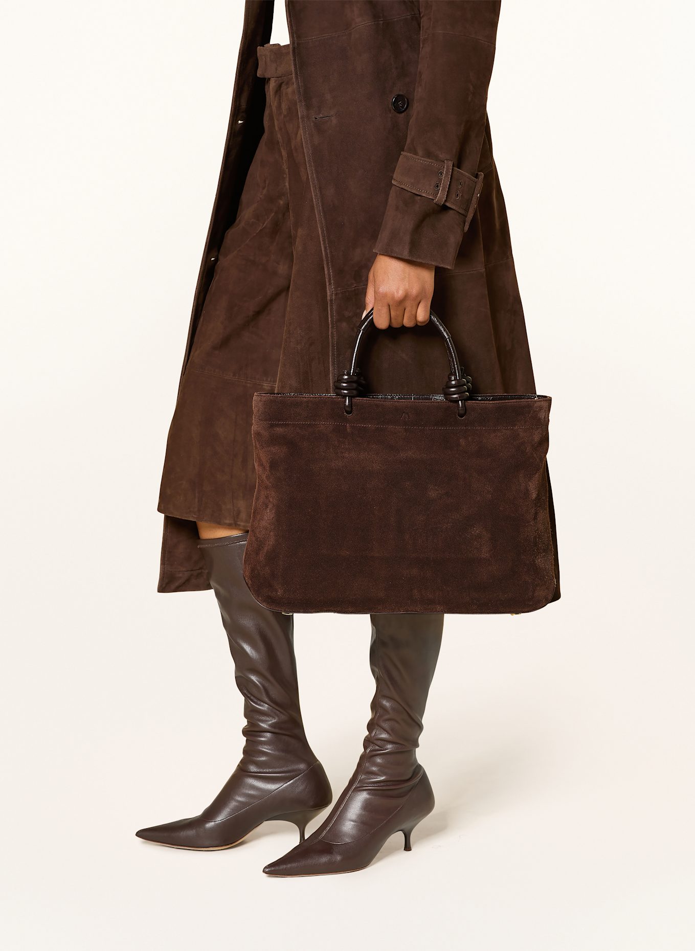 KAAI Handtasche MIDI LOOP: DUNKELBRAUN