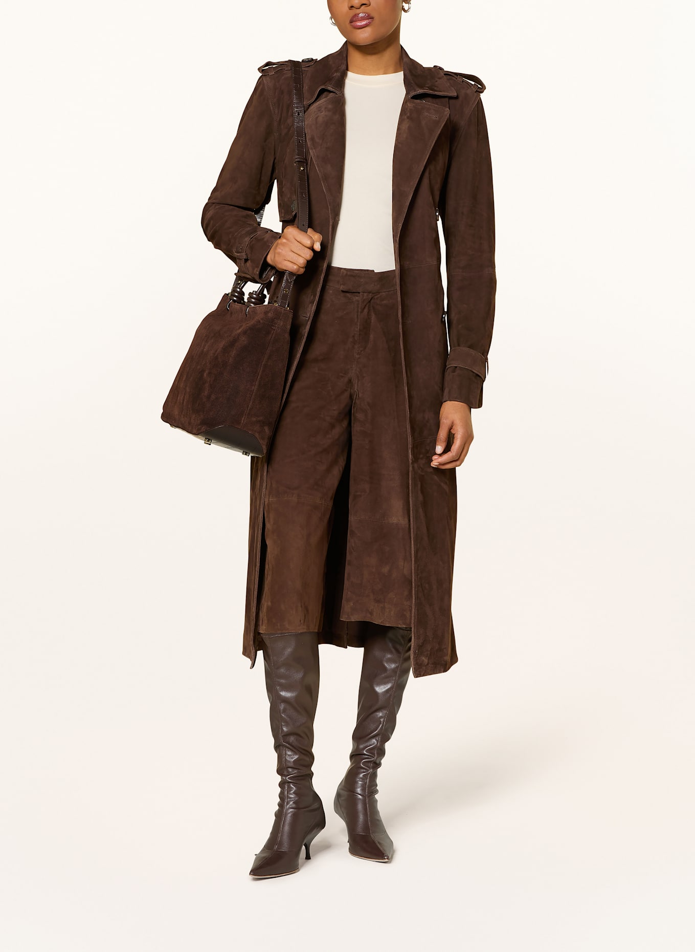 KAAI Handtasche MIDI LOOP: DUNKELBRAUN