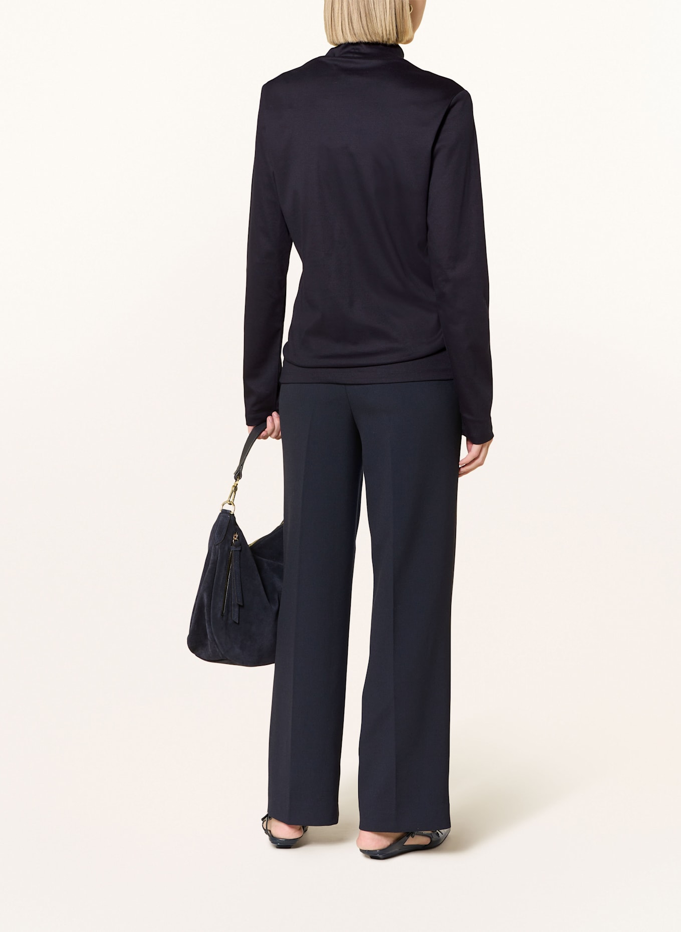 DESOTO Long sleeve shirt: DARK BLUE
