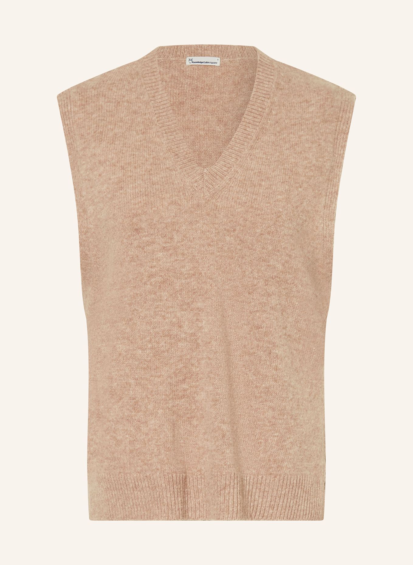 KnowledgeCotton Apparel Pullunder: BRAUN