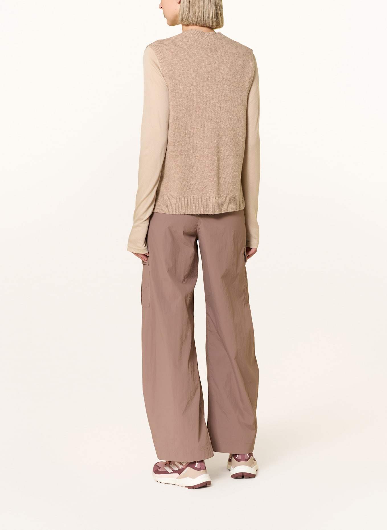 KnowledgeCotton Apparel Pullunder: BRAUN